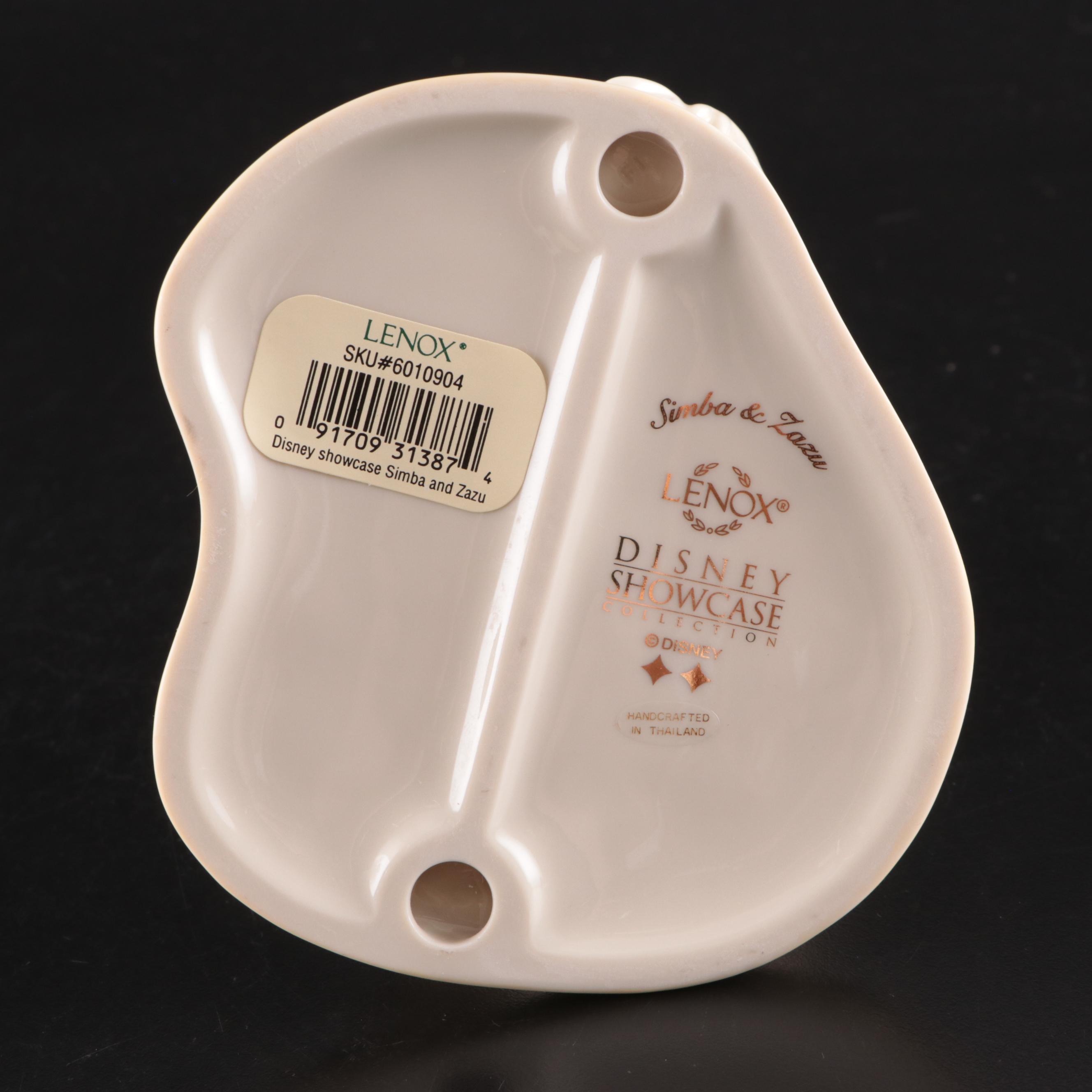 Lenox Disney Showcase "Simba and Zazu" Figurine