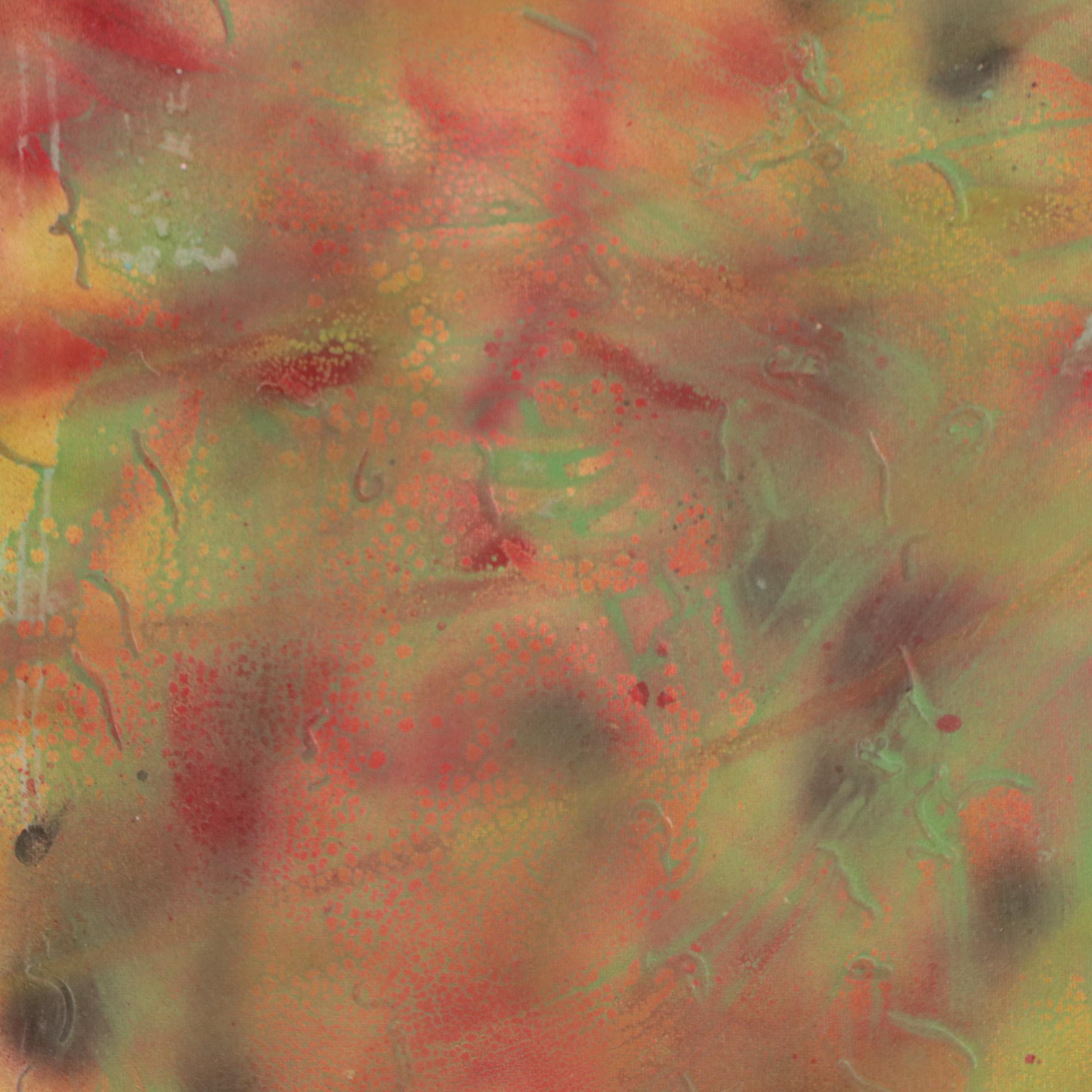 Ben Miller Abstract Painting "No Longer Lovers"