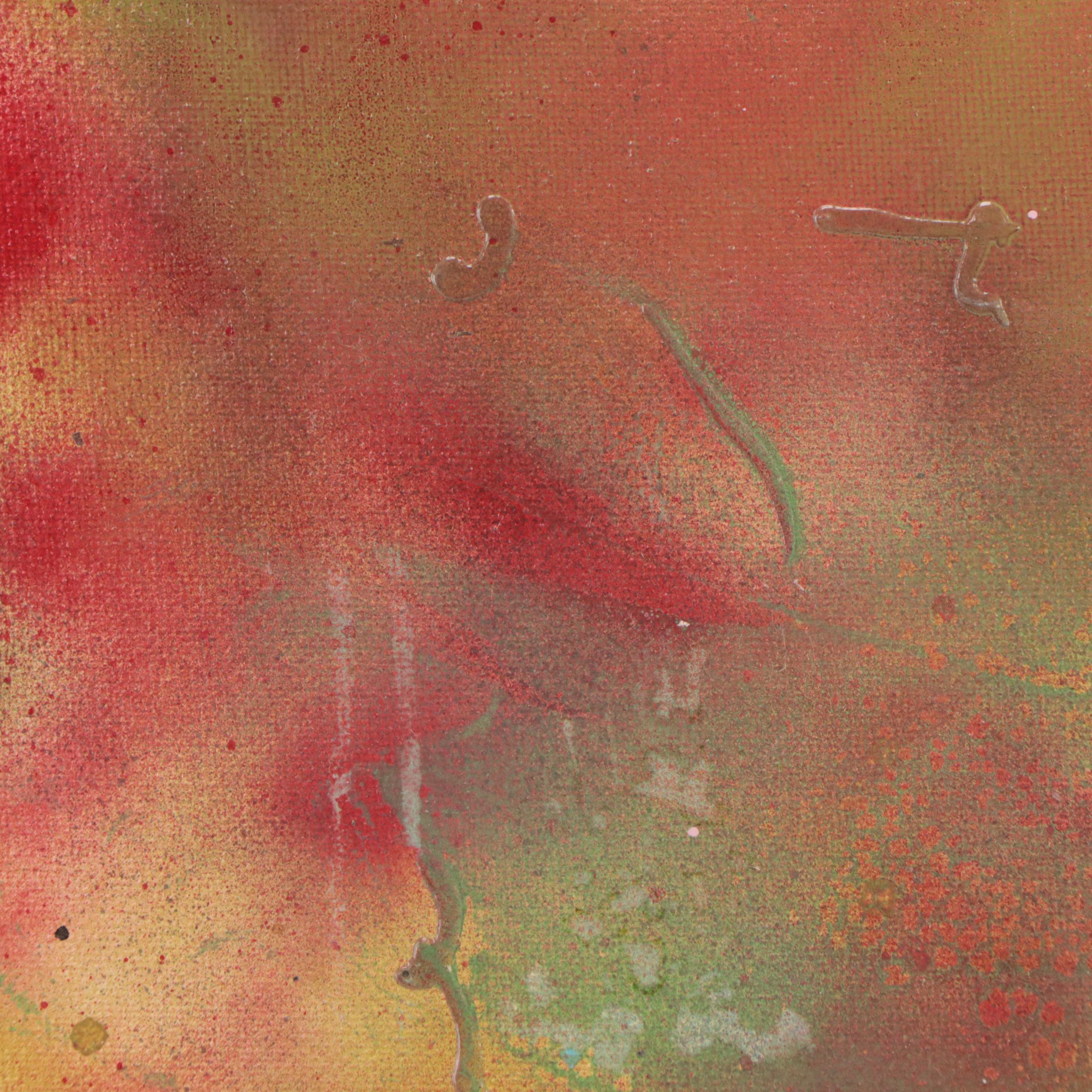 Ben Miller Abstract Painting "No Longer Lovers"