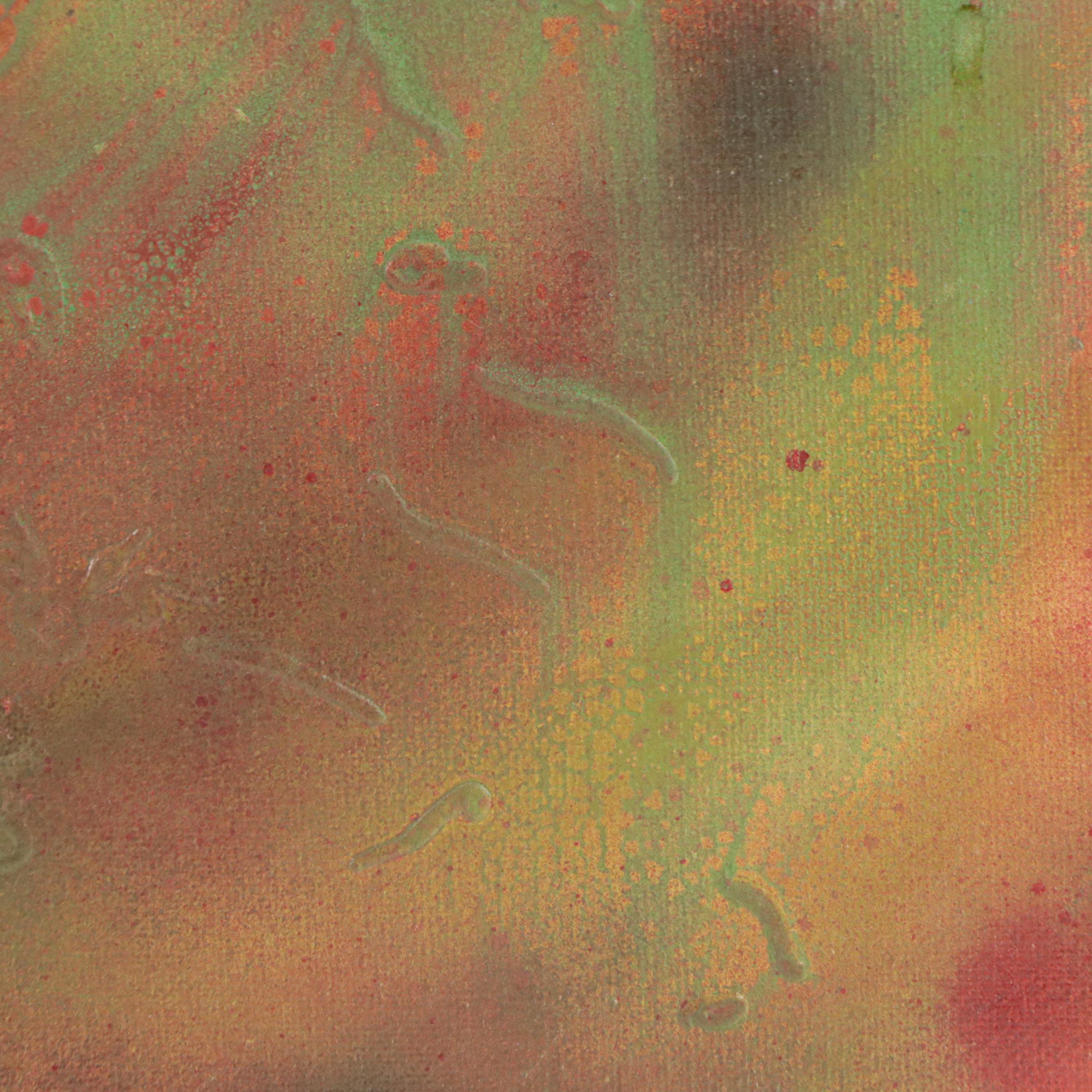 Ben Miller Abstract Painting "No Longer Lovers"