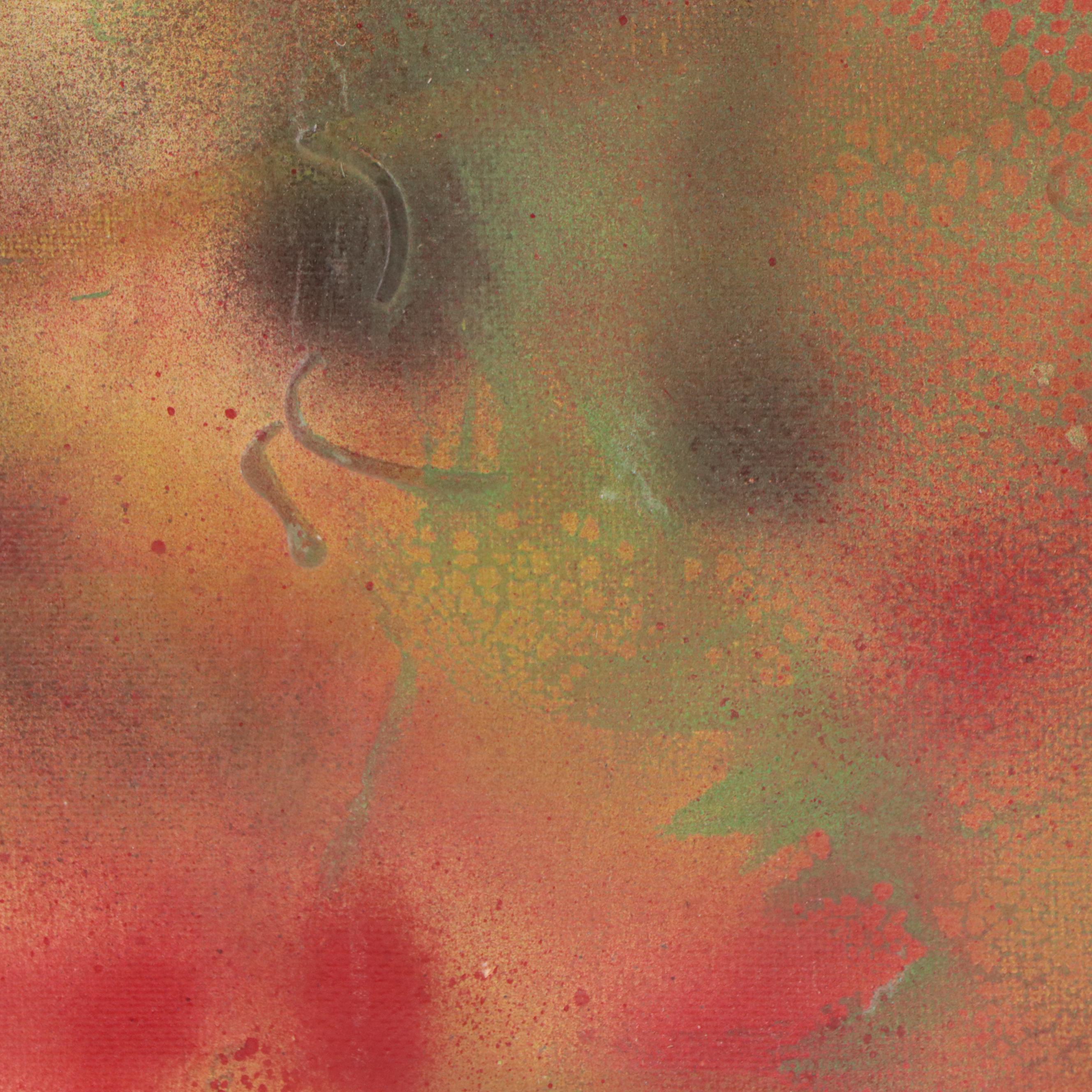 Ben Miller Abstract Painting "No Longer Lovers"