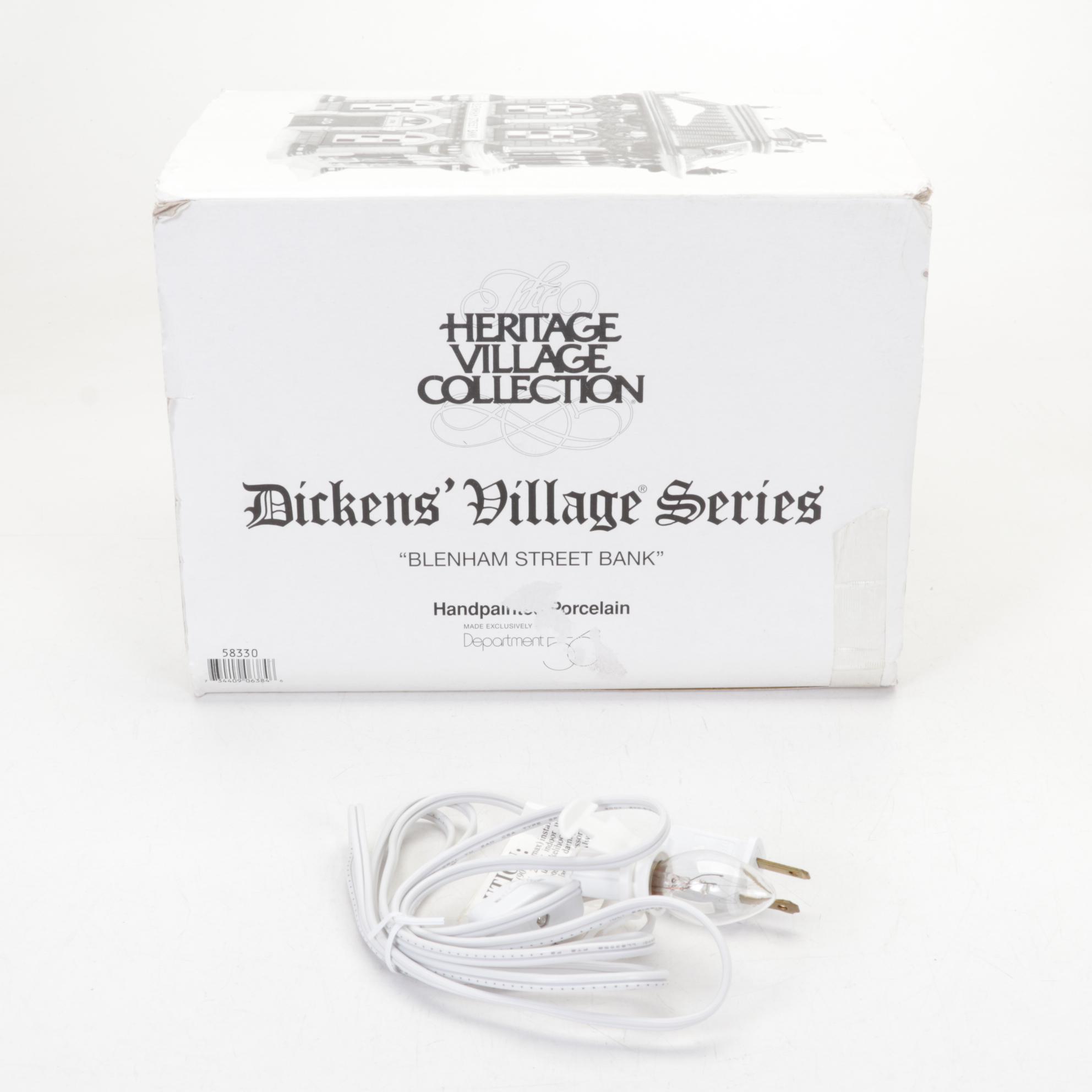 Department 56 "Dickens' Village" with Other Houses and Accessories