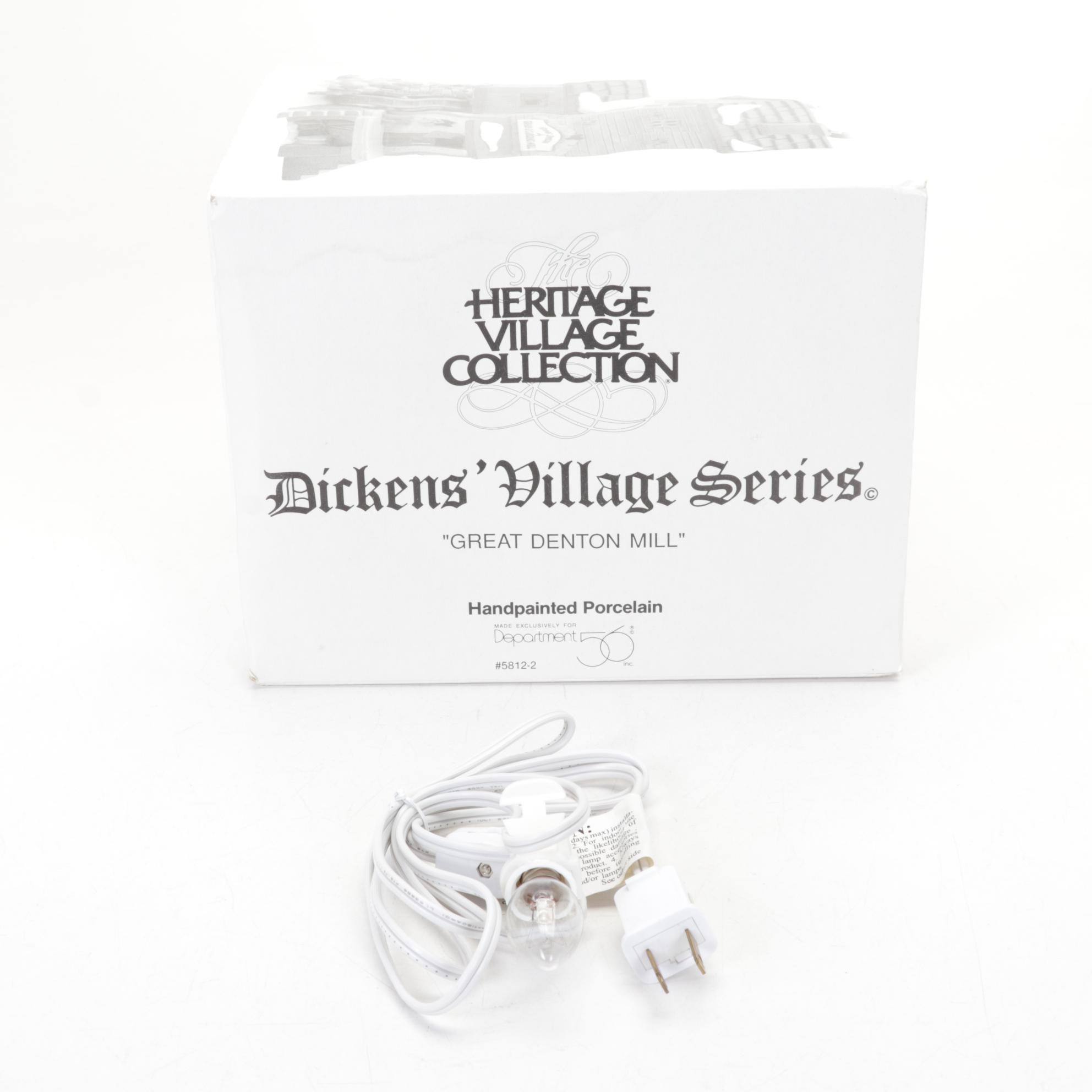 Department 56 "Dickens' Village" with Other Houses and Accessories