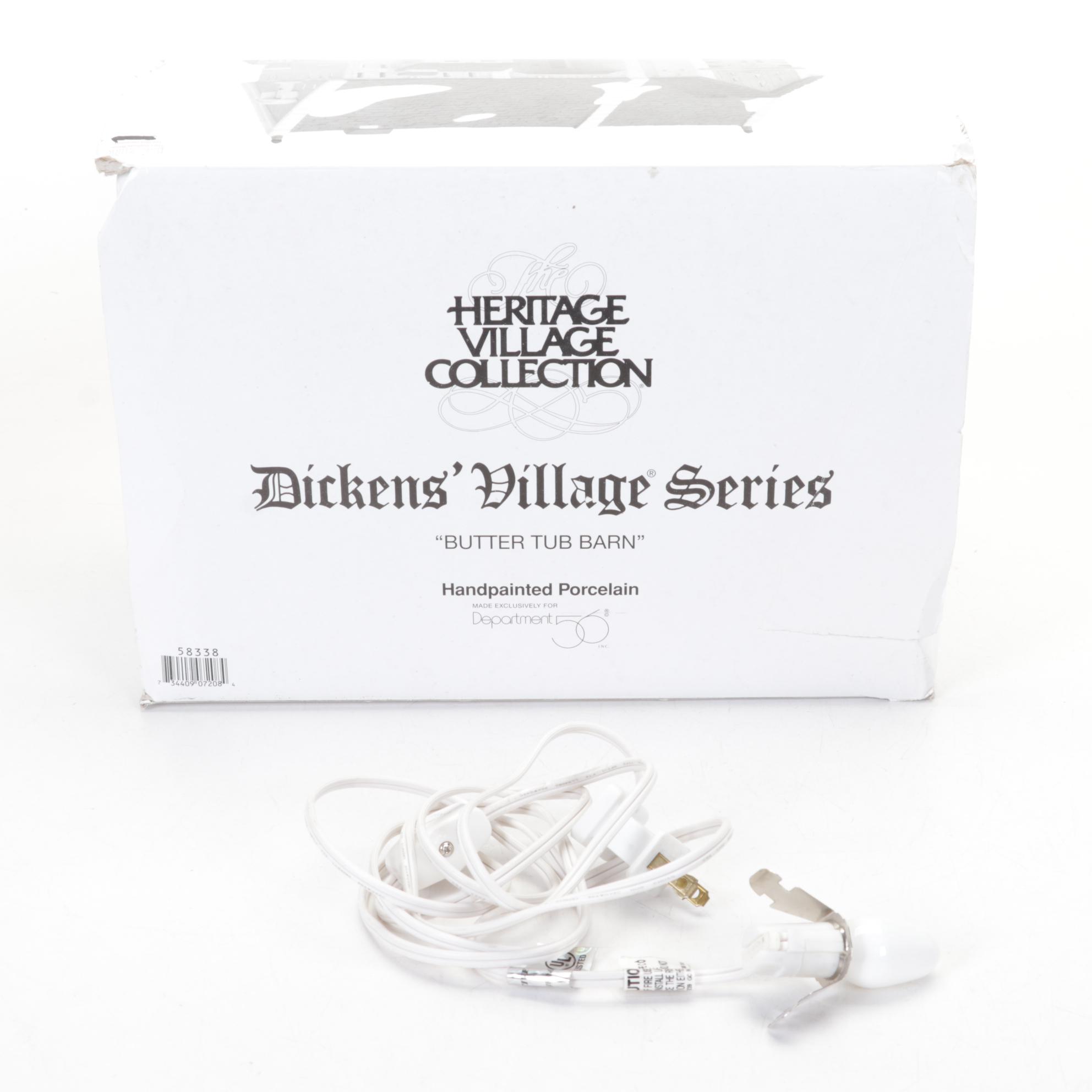 Department 56 "Dickens' Village" with Other Houses and Accessories