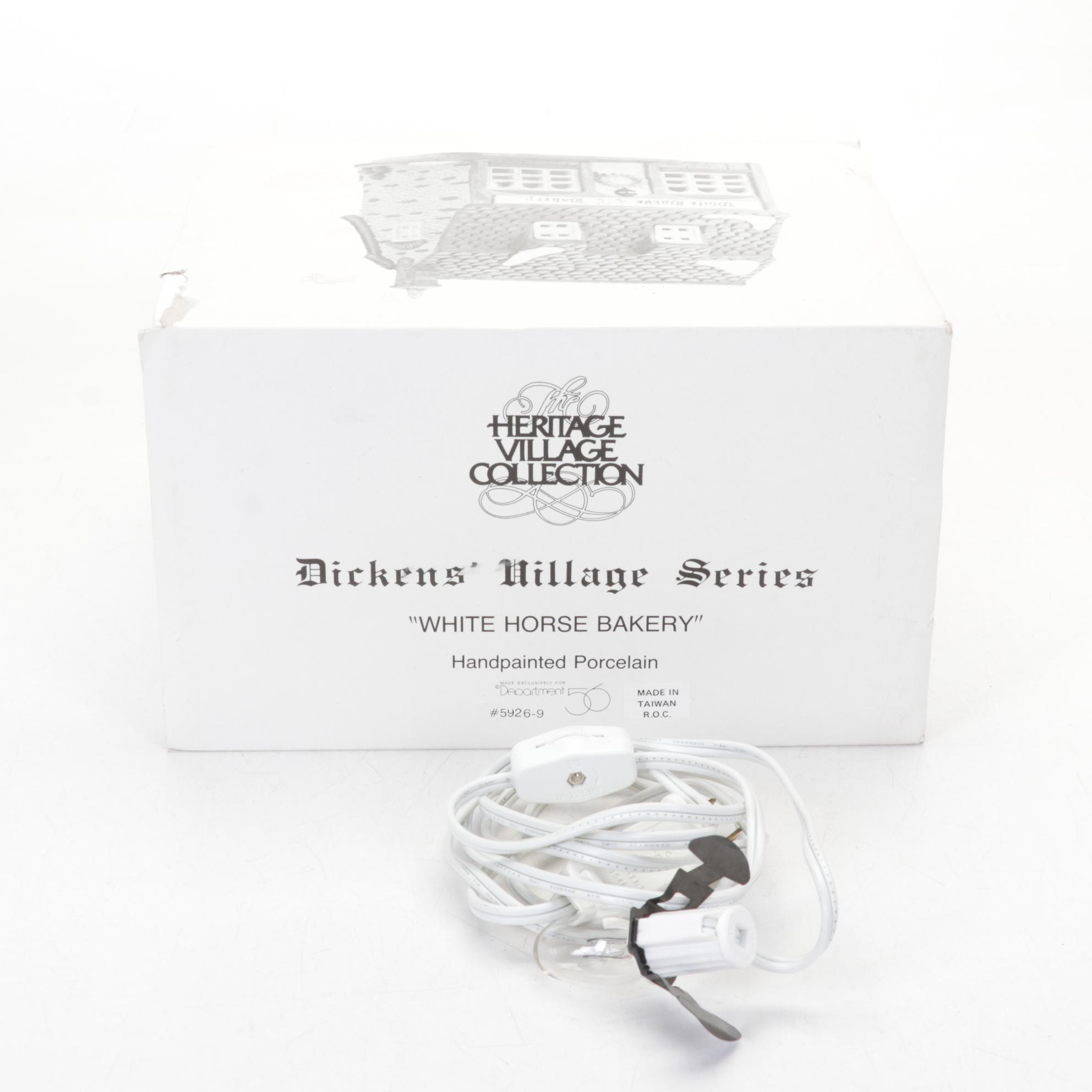 Department 56 "Dickens' Village" with Other Houses and Accessories