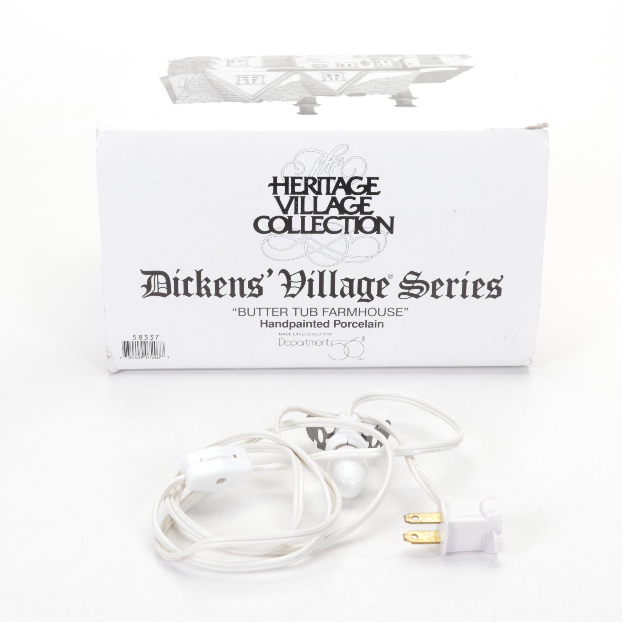 Department 56 "Dickens' Village" with Other Houses and Accessories