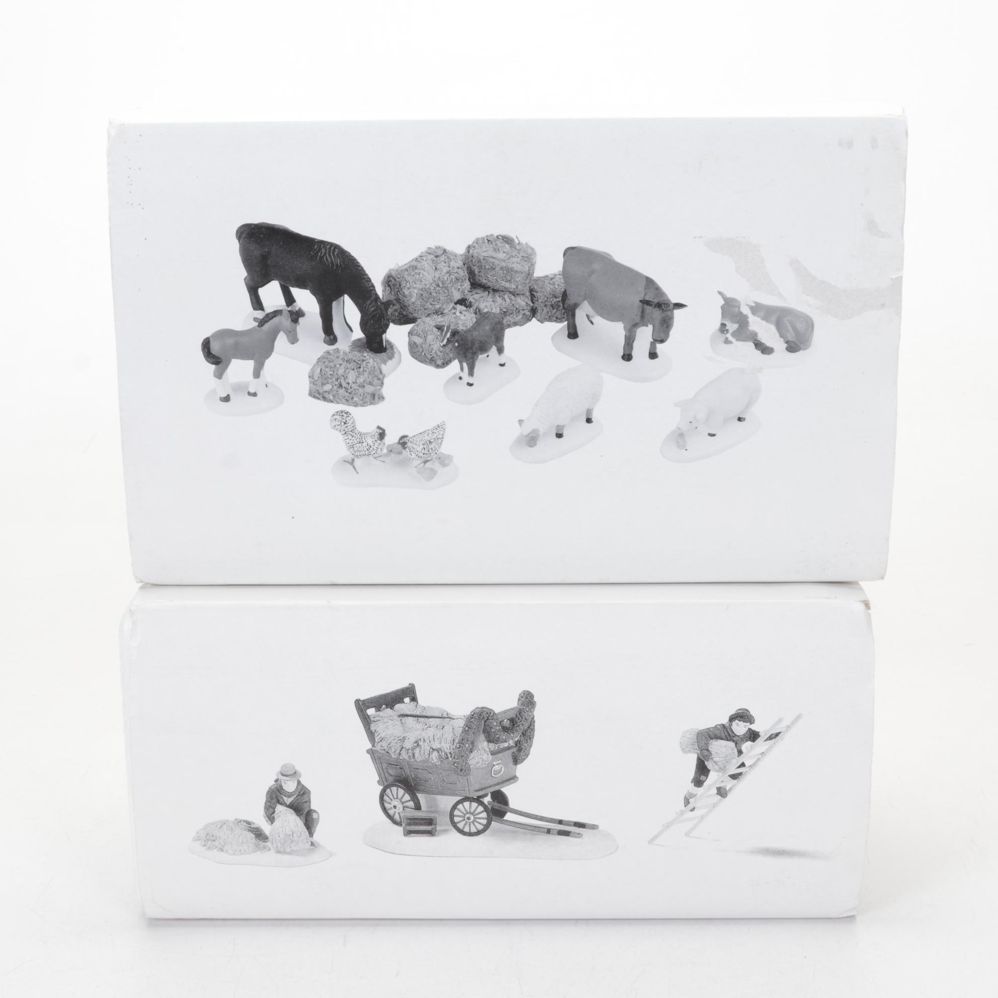 Department 56 "Dickens' Village" with Other Houses and Accessories