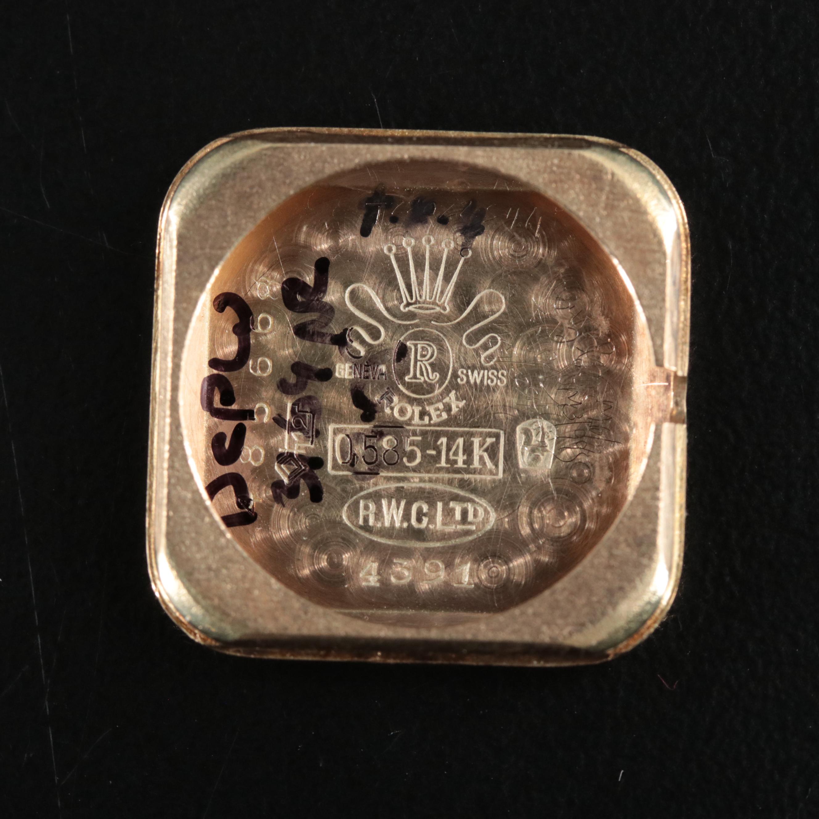 14K Rolex Manual-Wind Vintage Watch