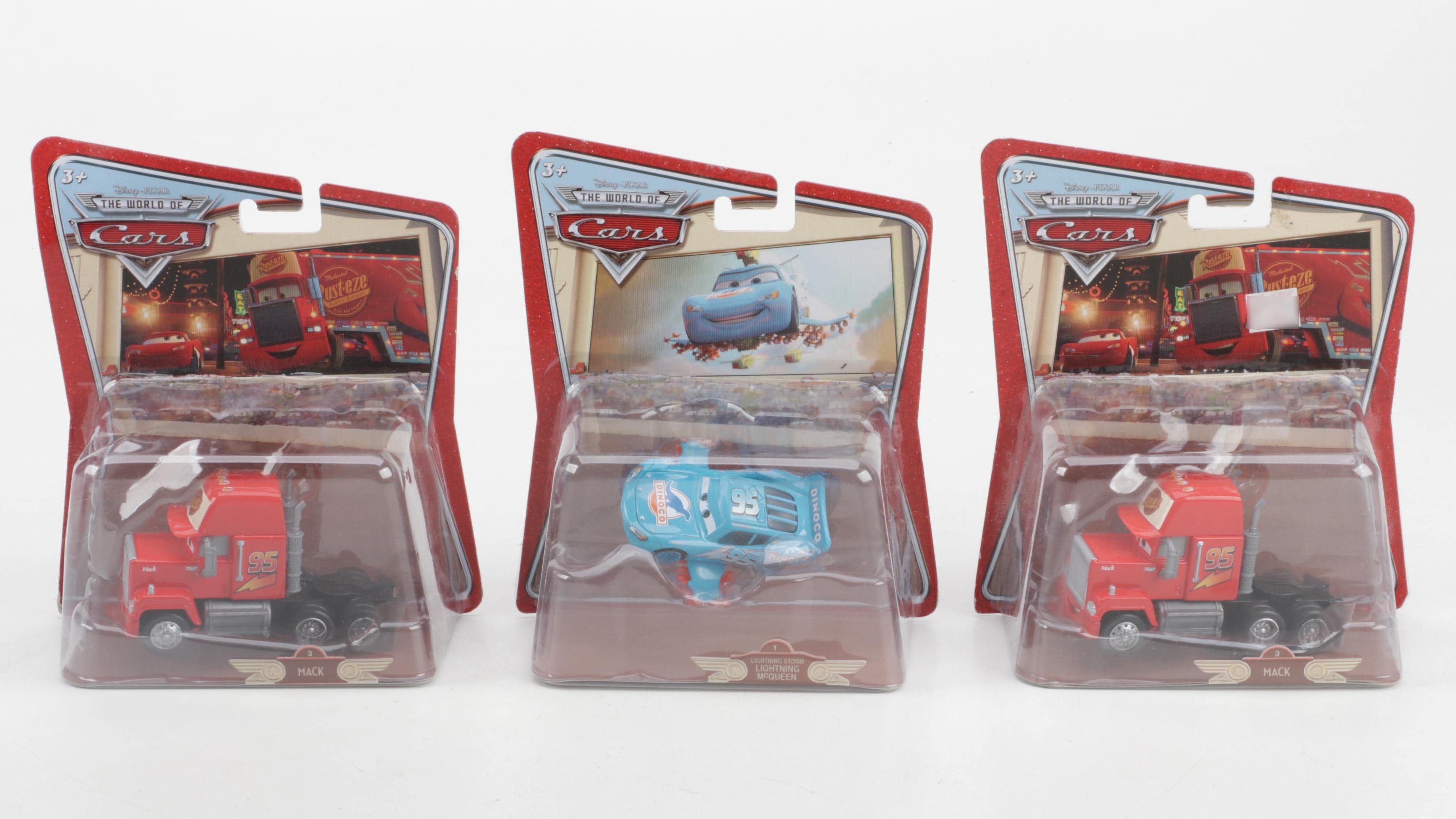 Disney Cars Tractor Tippin', Gray Hauler, Ferrari F430 and More Toy Cars