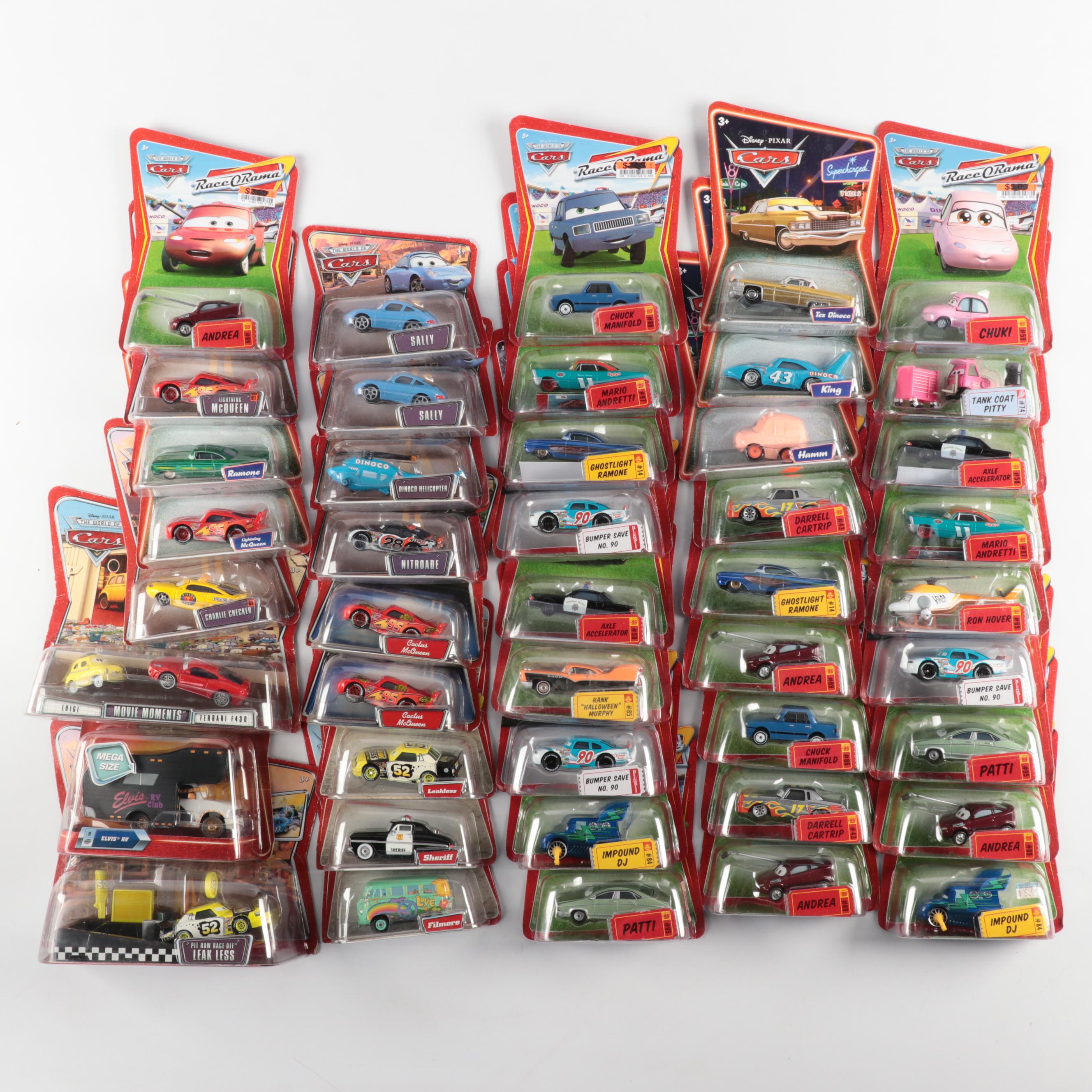 Disney Pixar "The World of Cars" Toy Vehicles