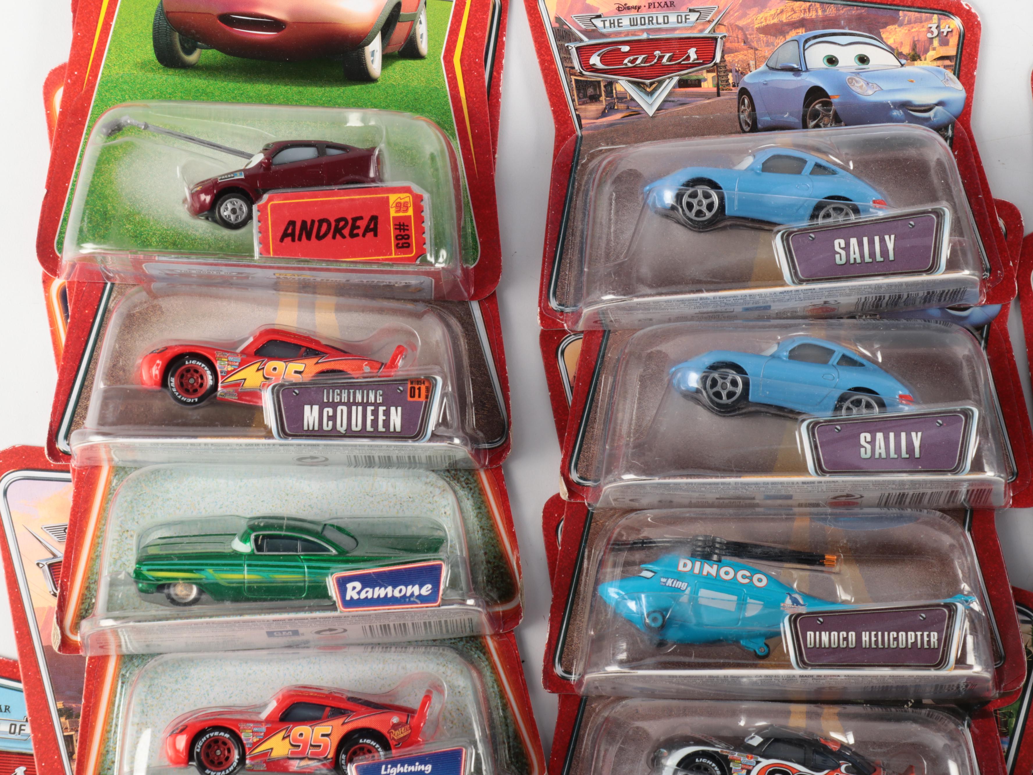 Disney Pixar "The World of Cars" Toy Vehicles
