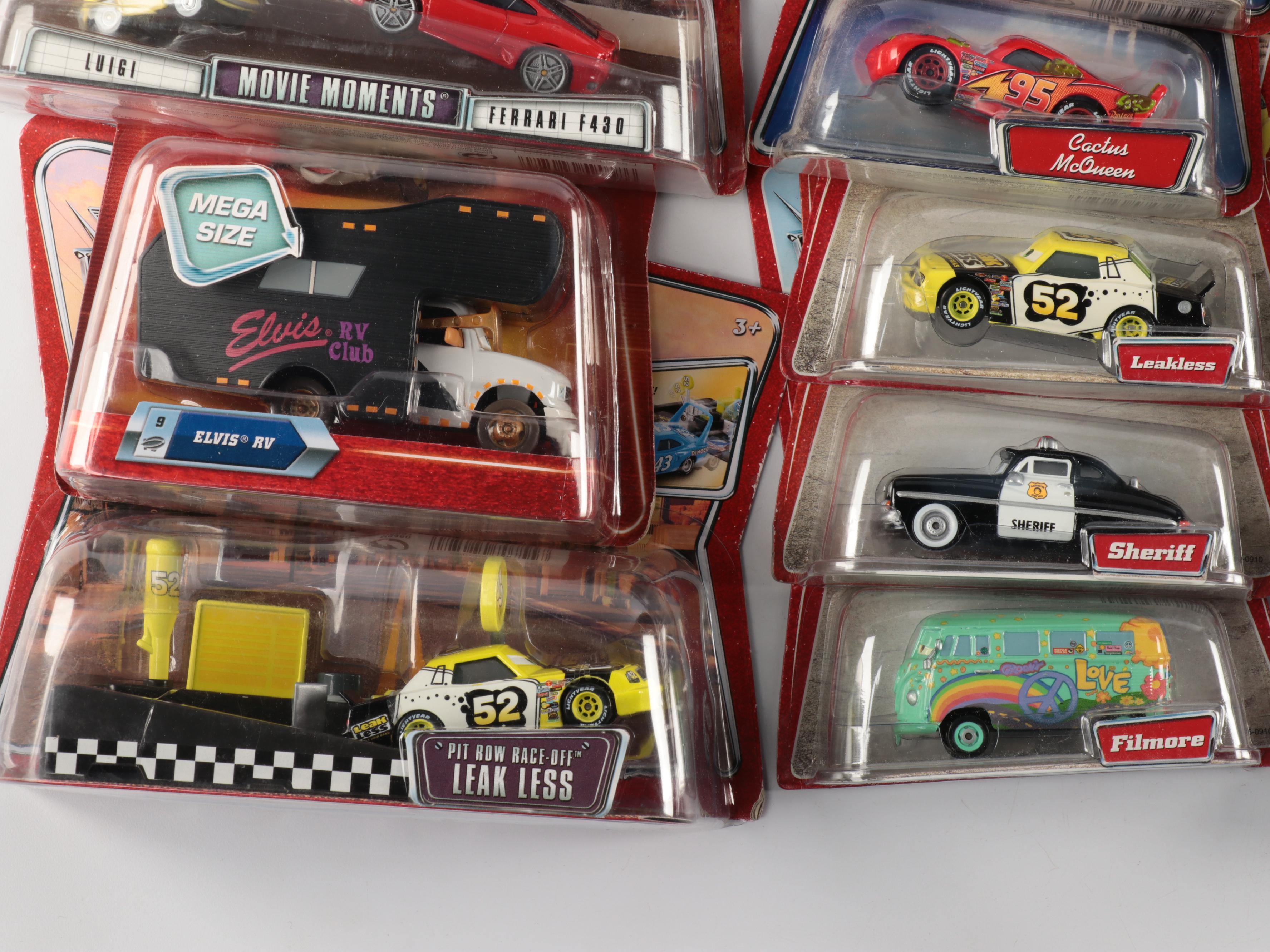 Disney Pixar "The World of Cars" Toy Vehicles