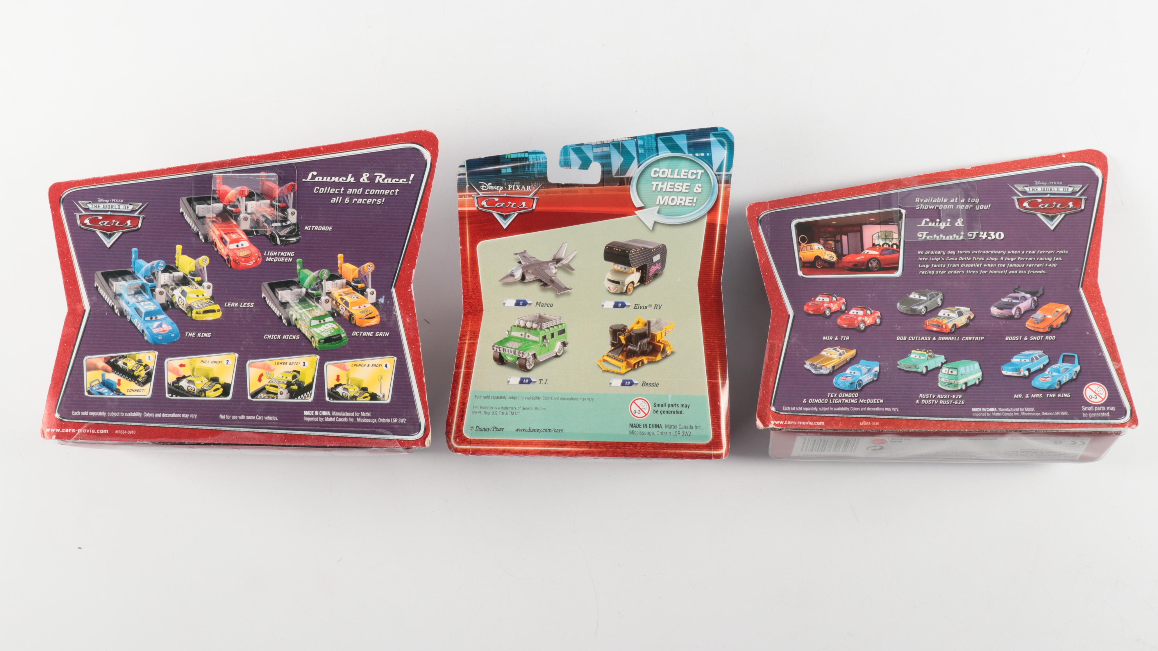 Disney Pixar "The World of Cars" Toy Vehicles