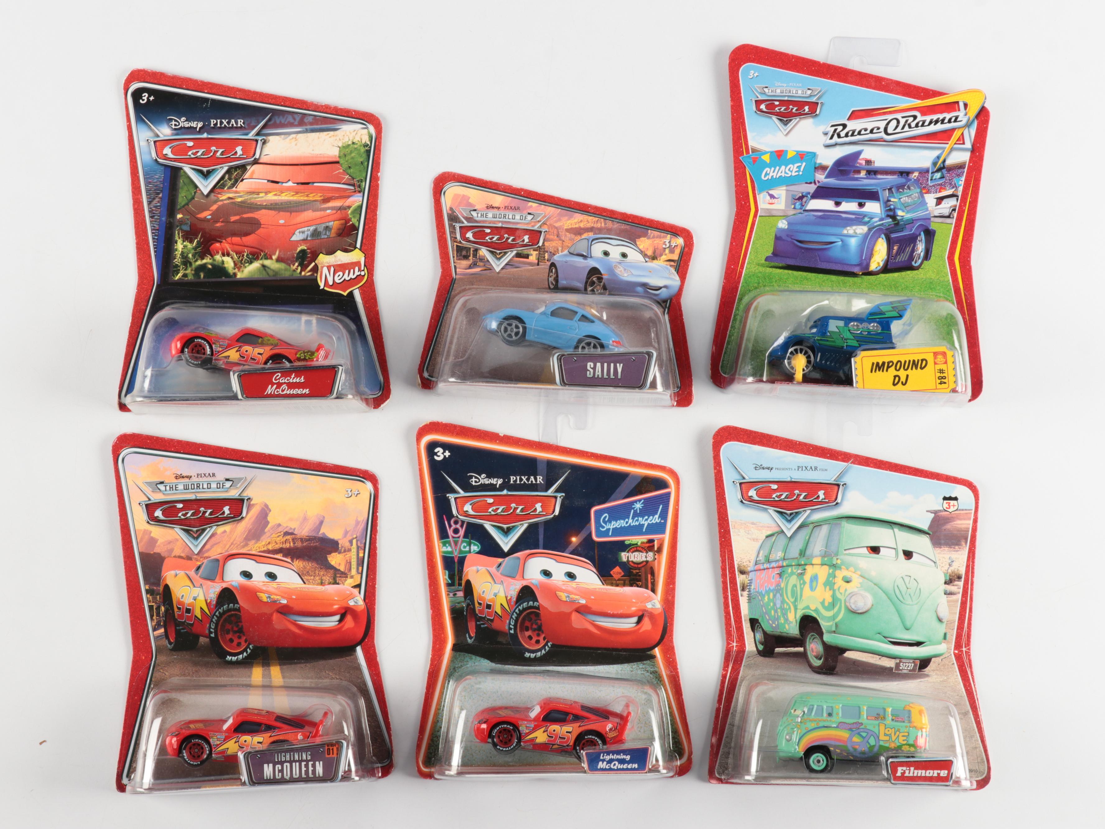 Disney Pixar "The World of Cars" Toy Vehicles