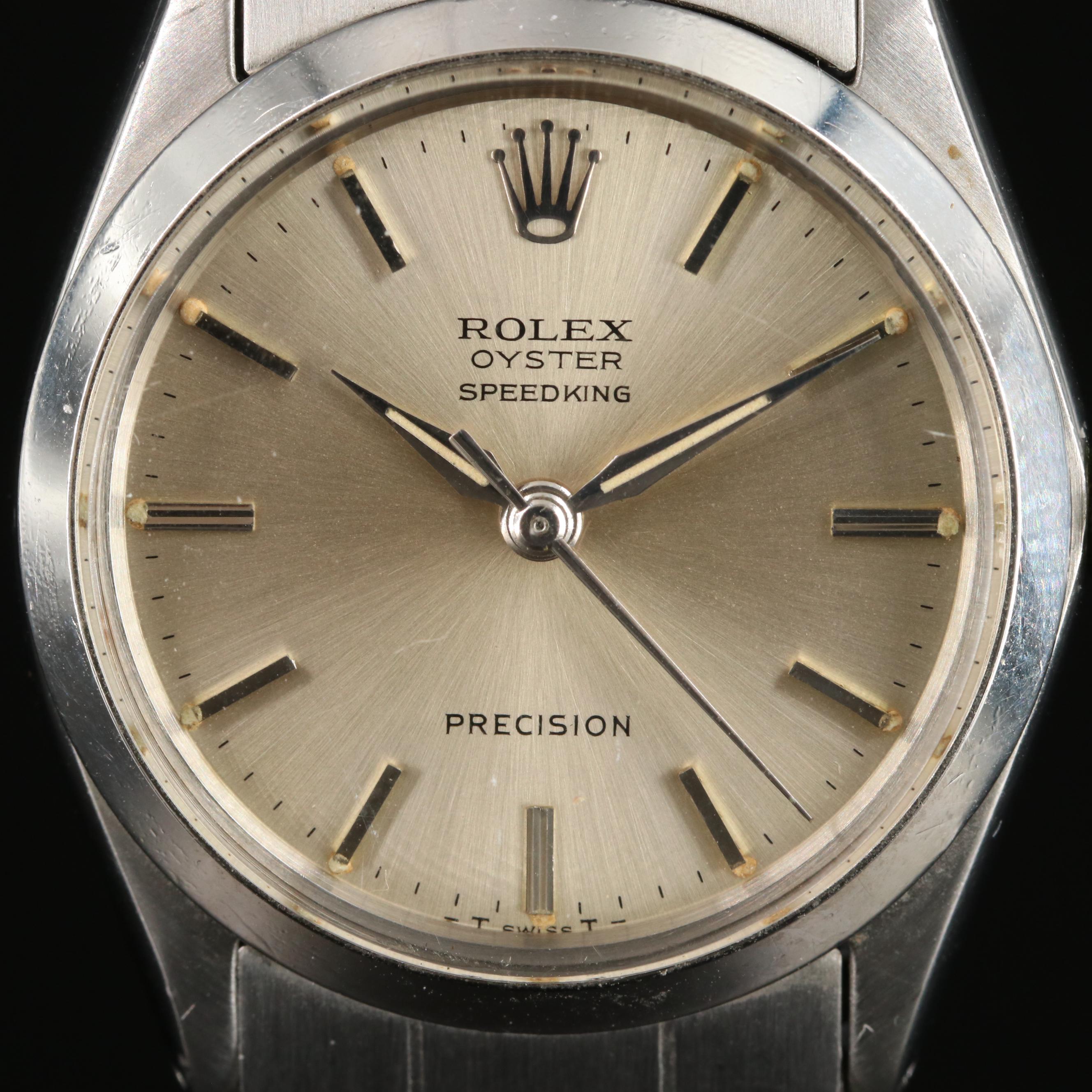 1963 Rolex Oyster Speedking Manual-Wind Watch