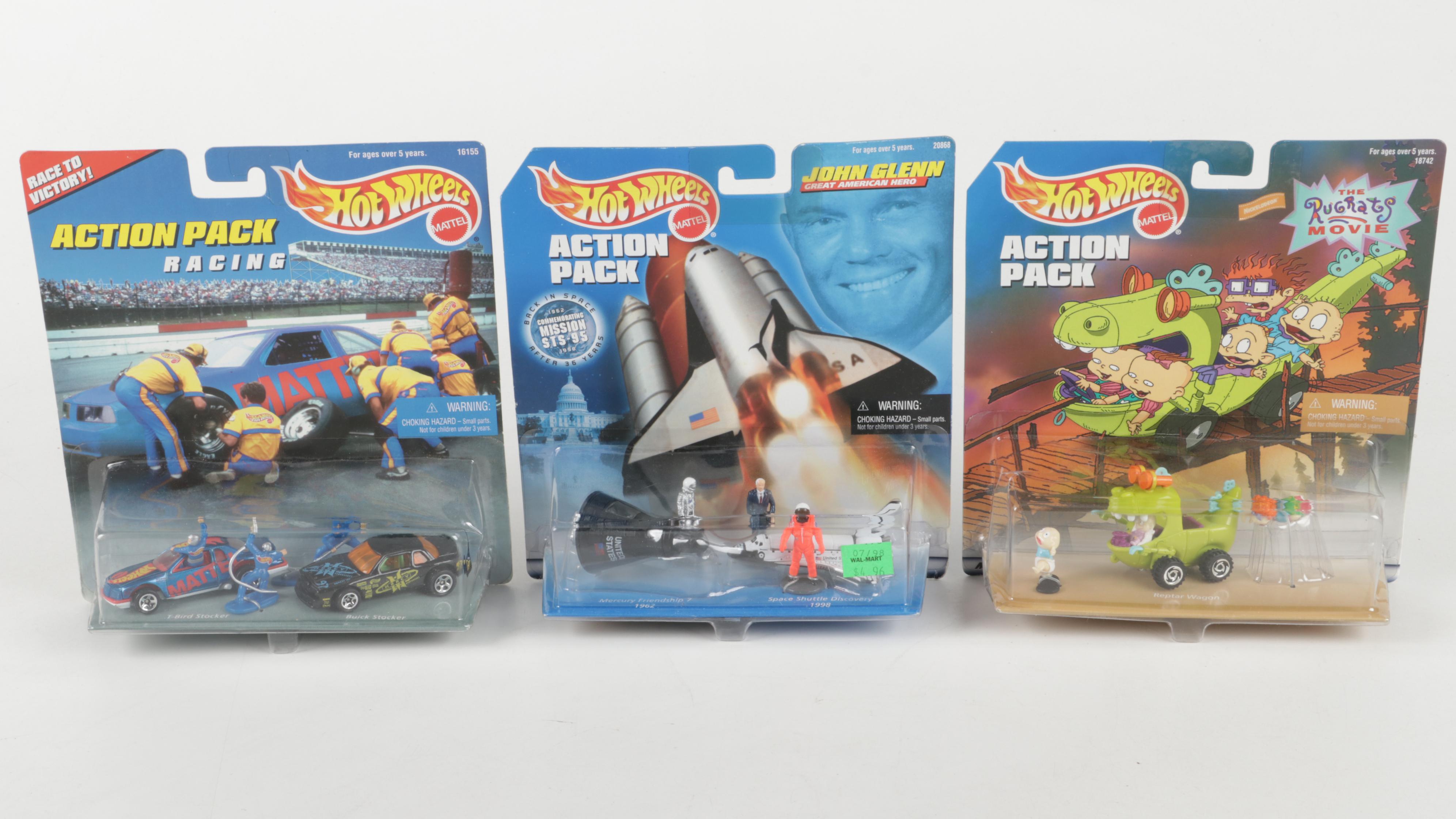 Hot Wheels Movie Franchise and Historic Diecast Vehicles and Mini Figures