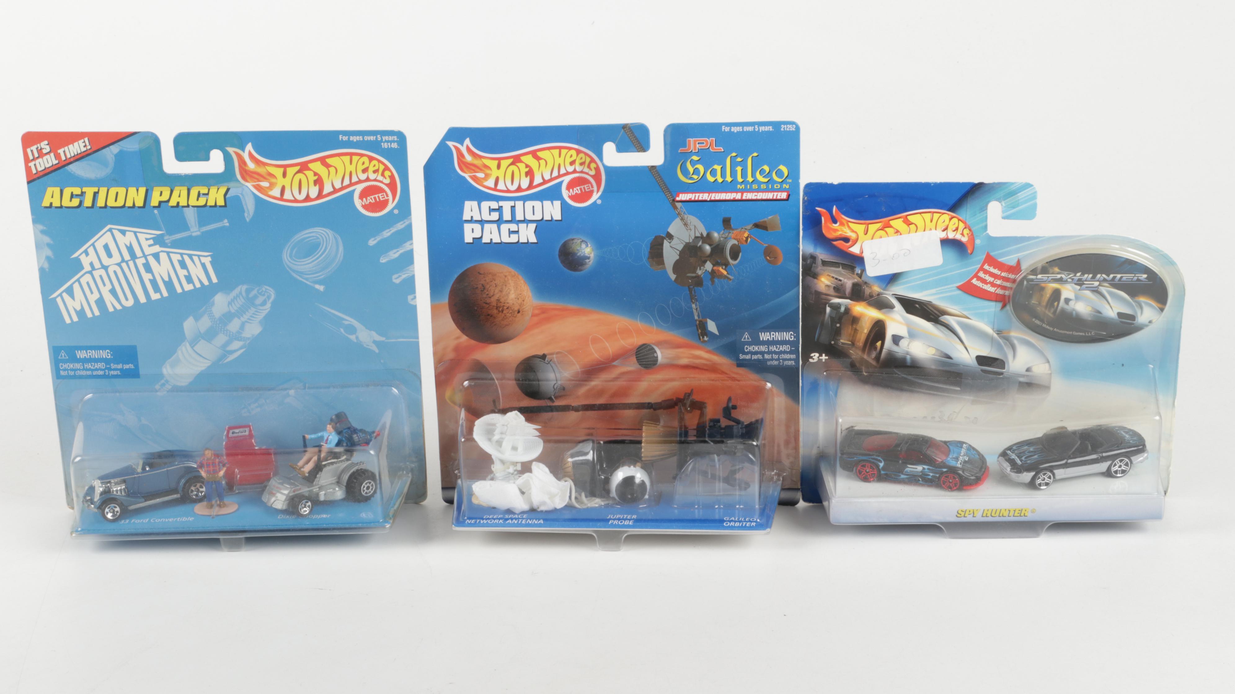 Hot Wheels Movie Franchise and Historic Diecast Vehicles and Mini Figures