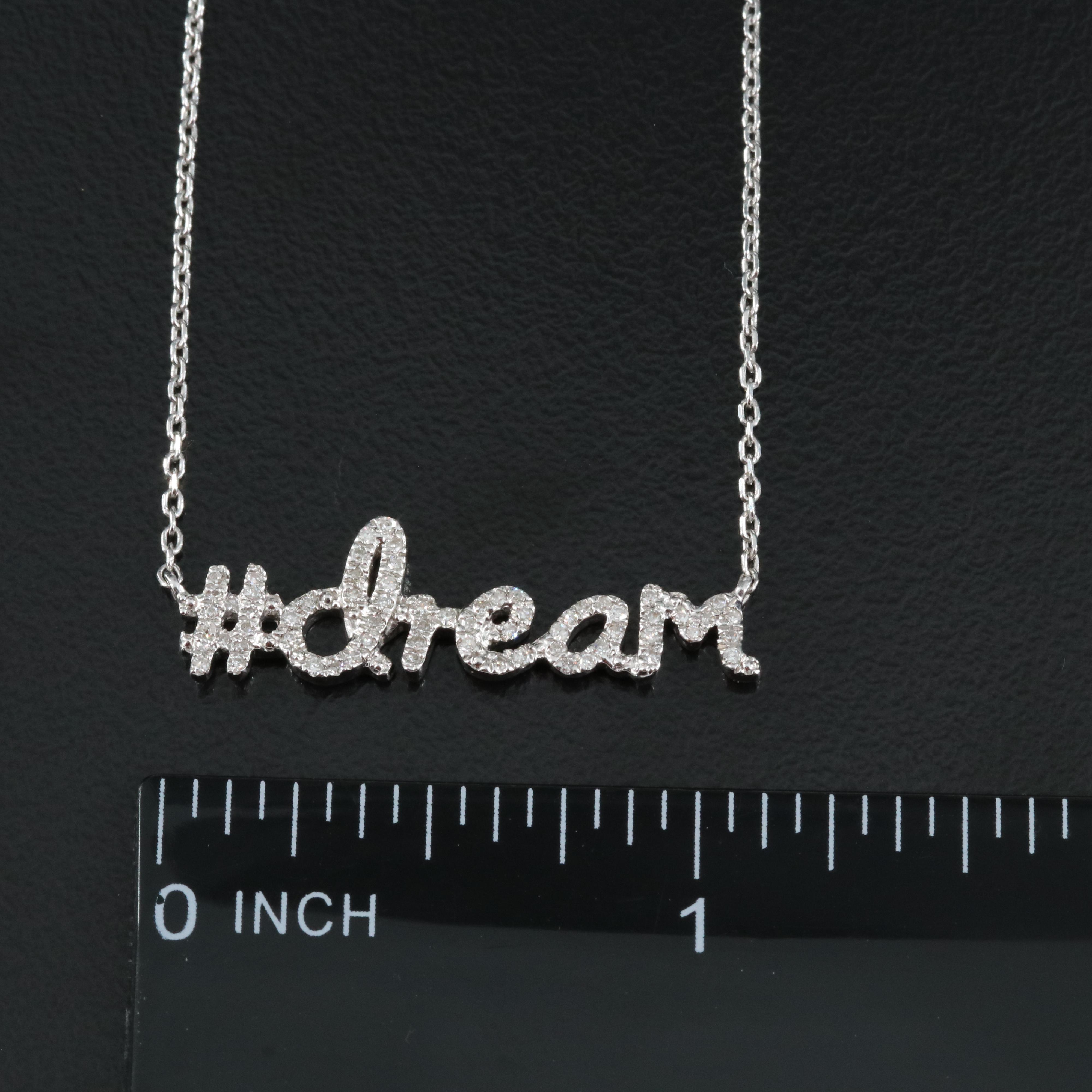 Sterling "dream" Necklace EBTH