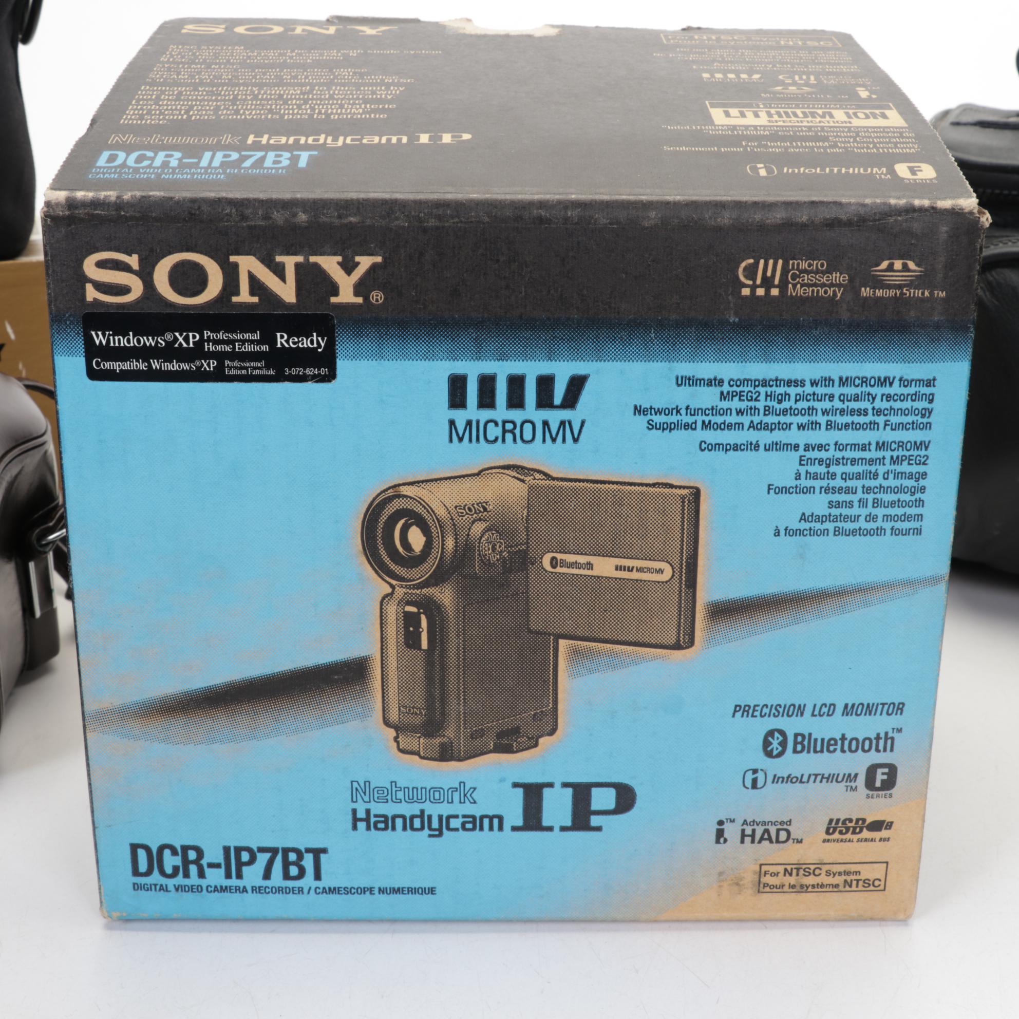 Sony Handycams, Nikon and Olympus Cameras and Lenses