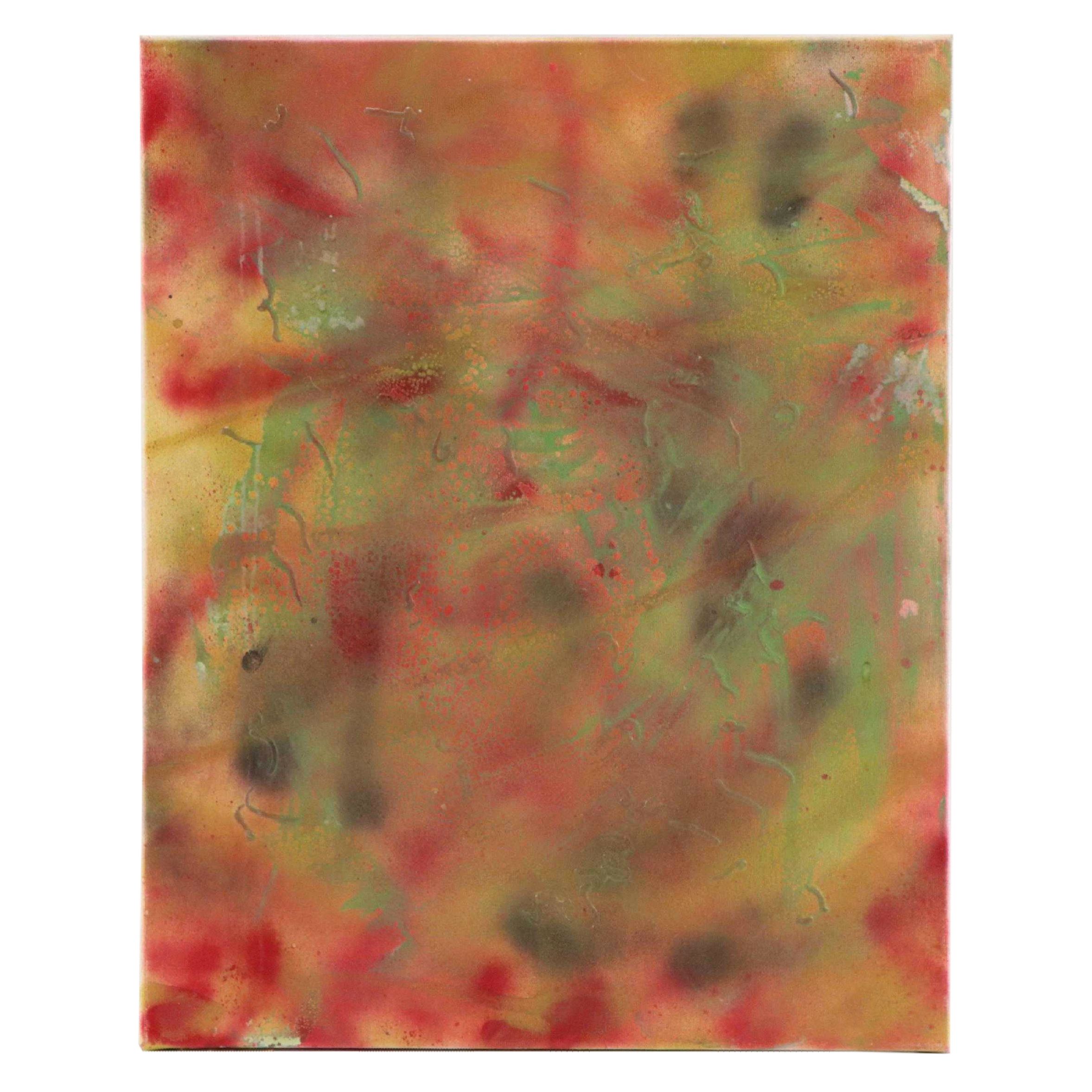 Ben Miller Abstract Painting "No Longer Lovers"