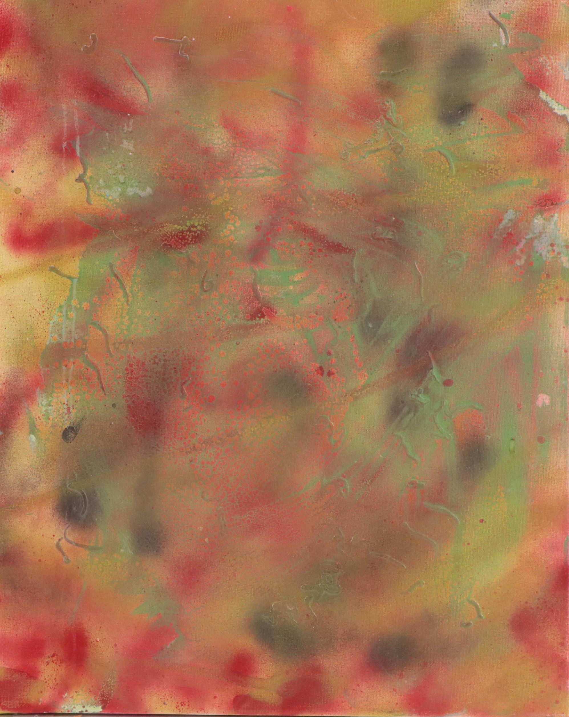 Ben Miller Abstract Painting "No Longer Lovers"