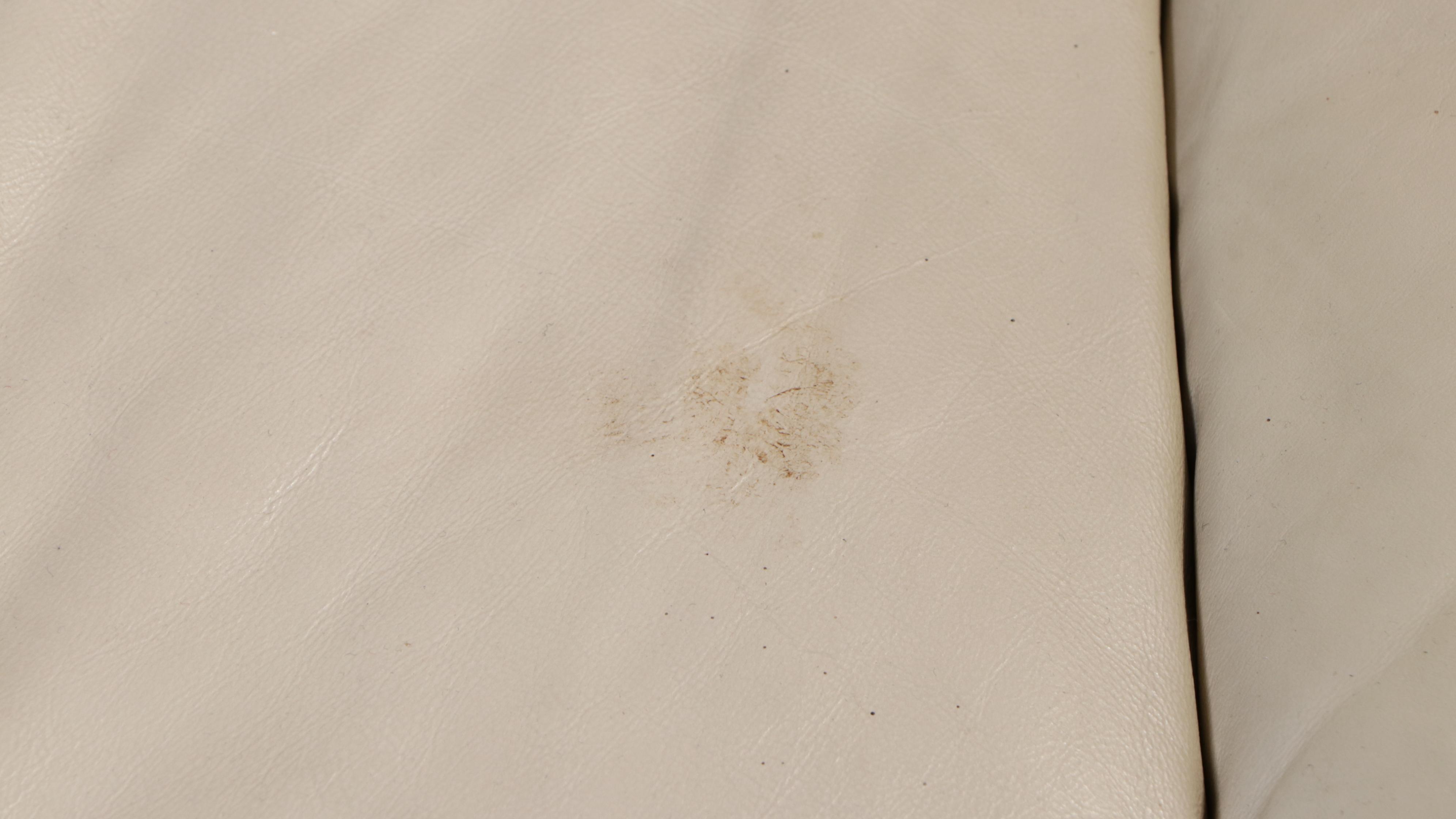 Italian Leather Three-Seat Sofa, Late 20th Century