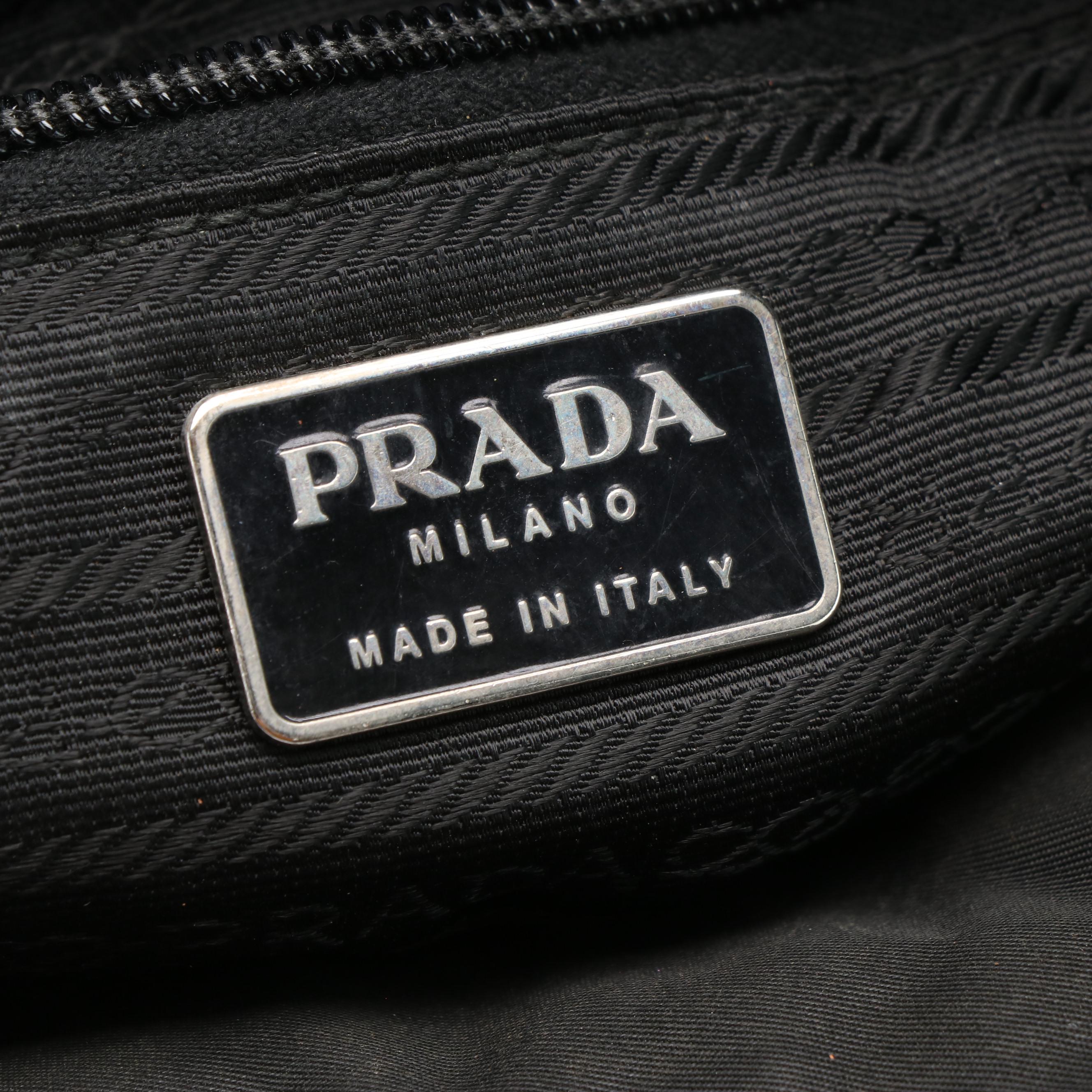 Prada Tote Bag in Black Tessuto Nylon