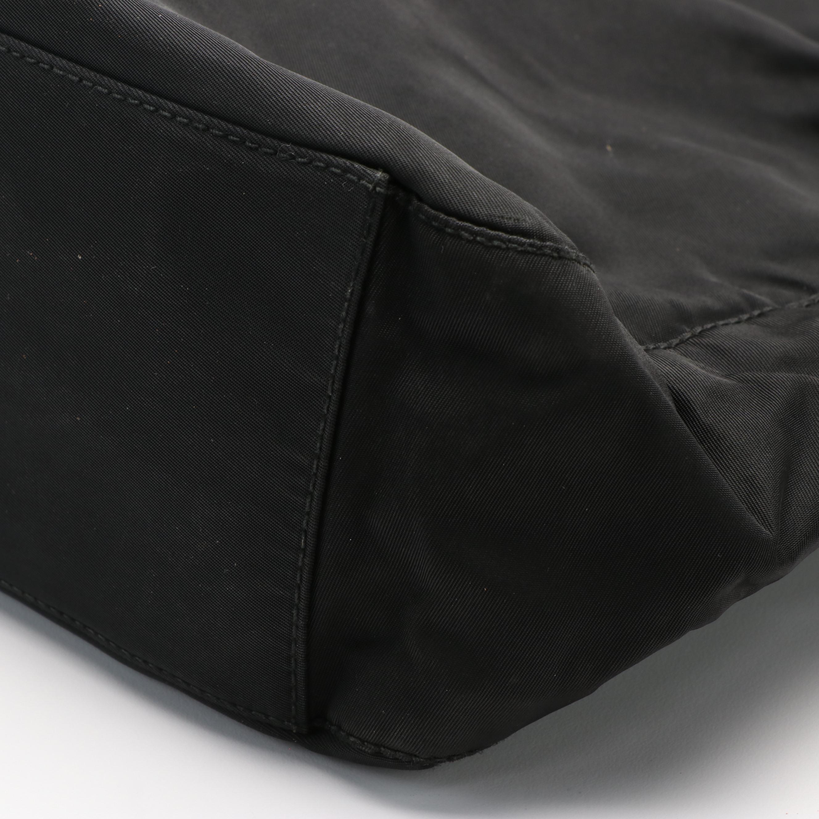 Prada Tote Bag in Black Tessuto Nylon