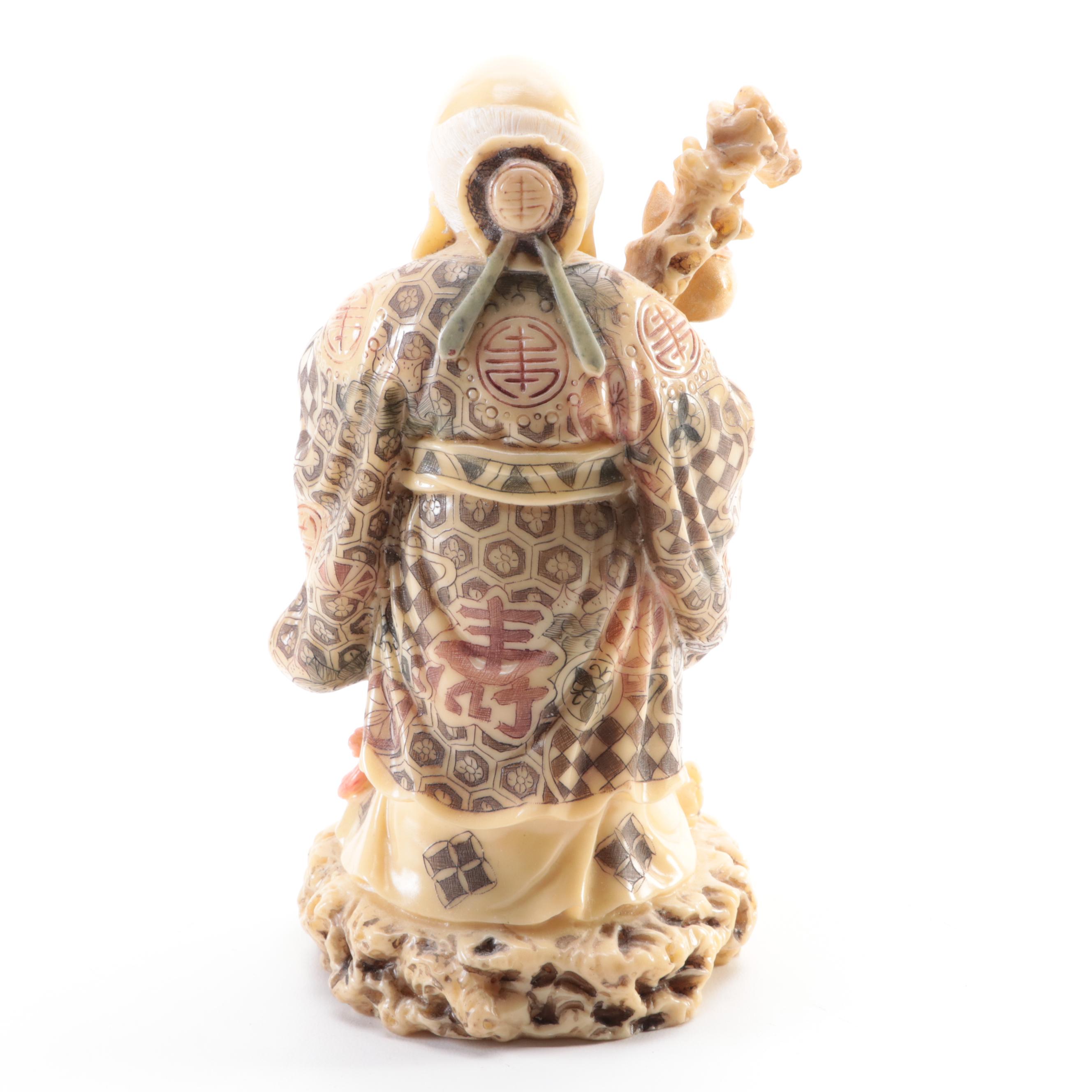 Sanxing Chinese Resin Figurines