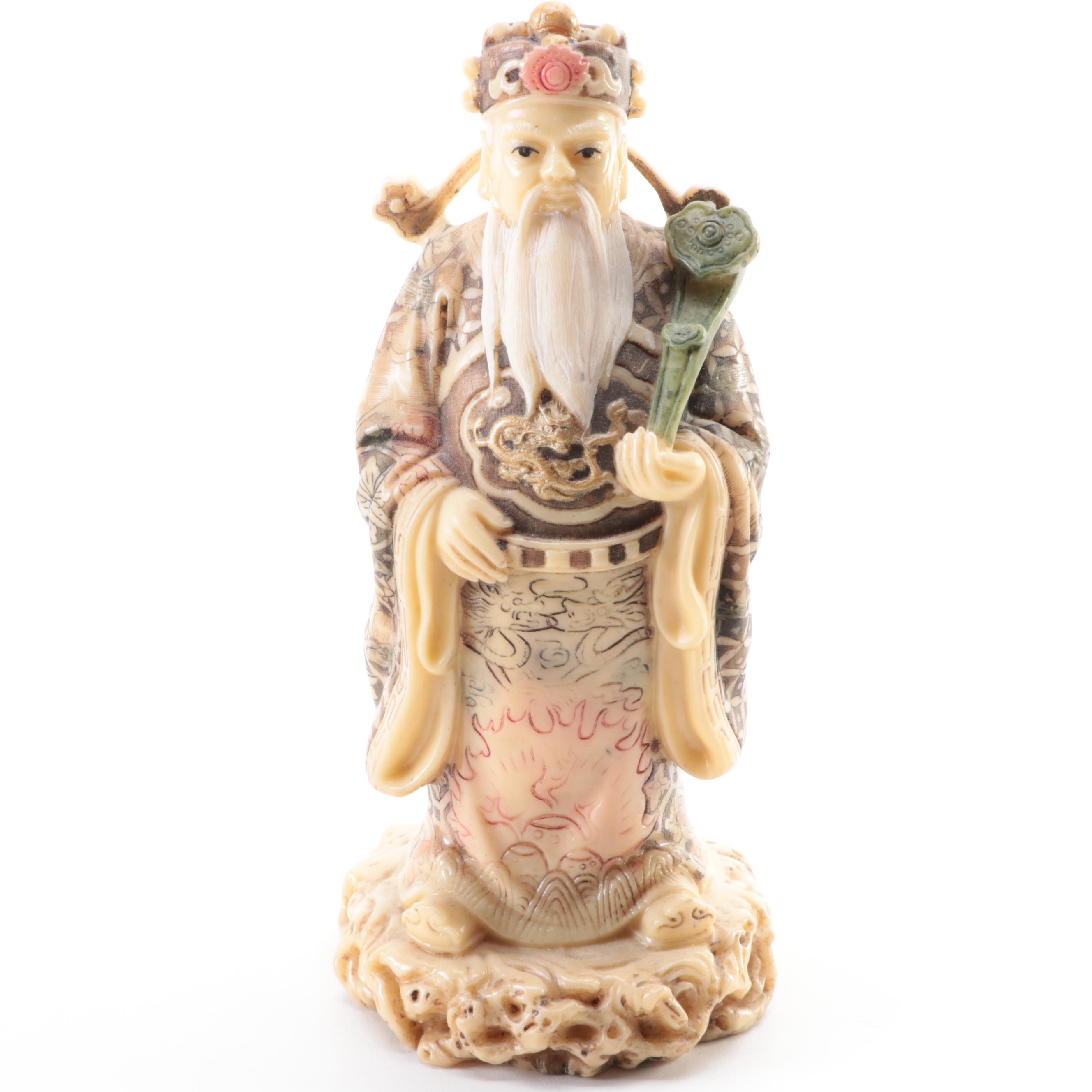 Sanxing Chinese Resin Figurines
