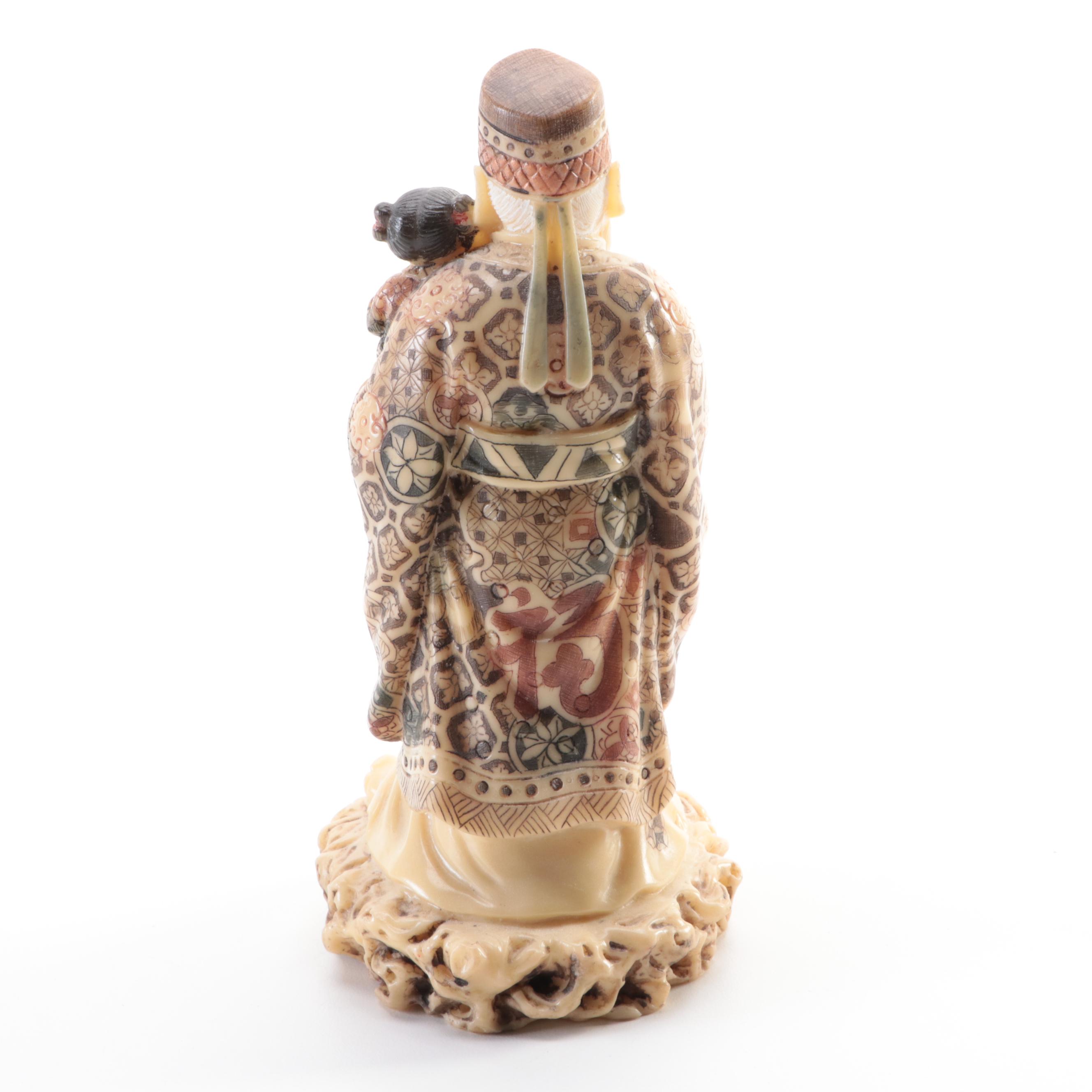 Sanxing Chinese Resin Figurines