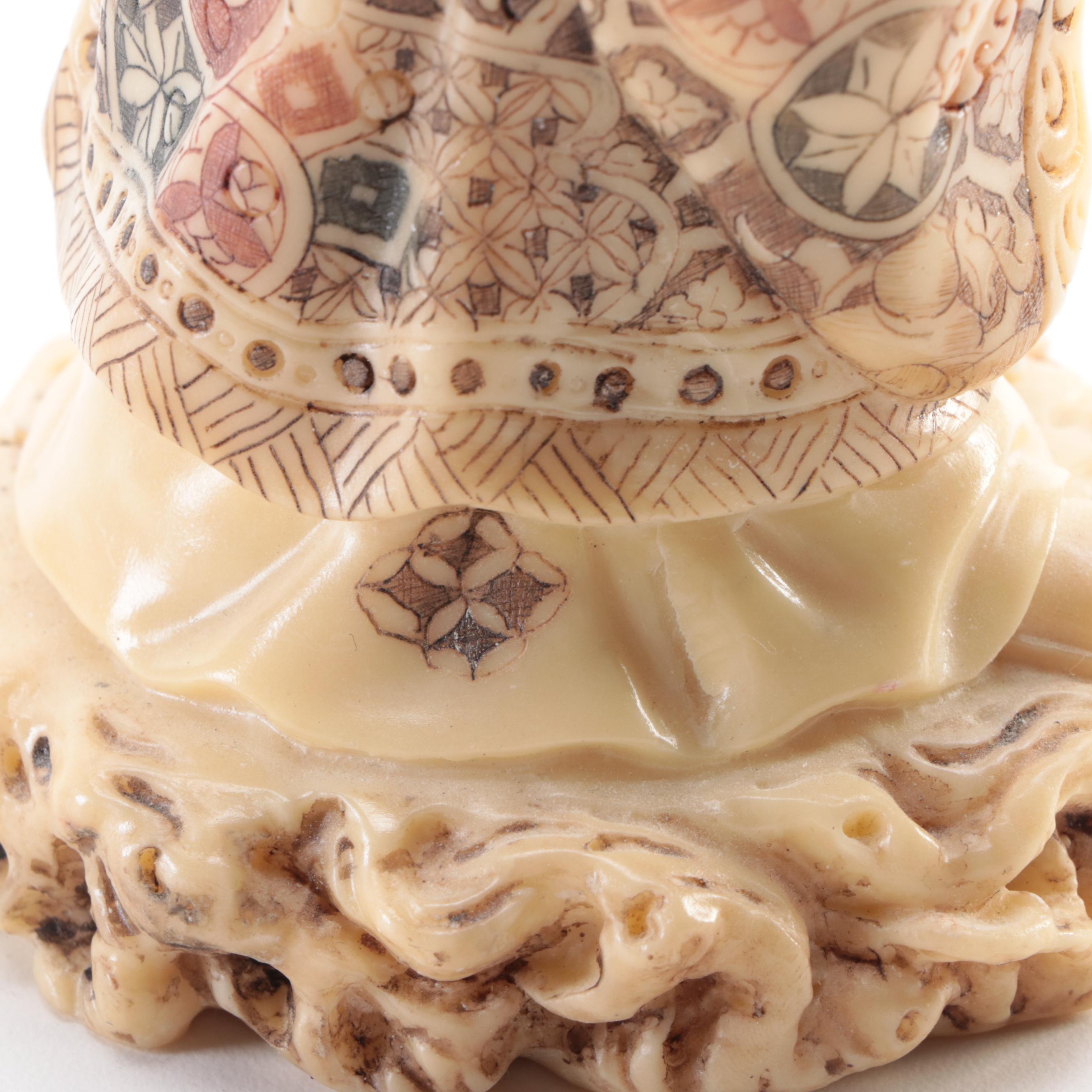 Sanxing Chinese Resin Figurines