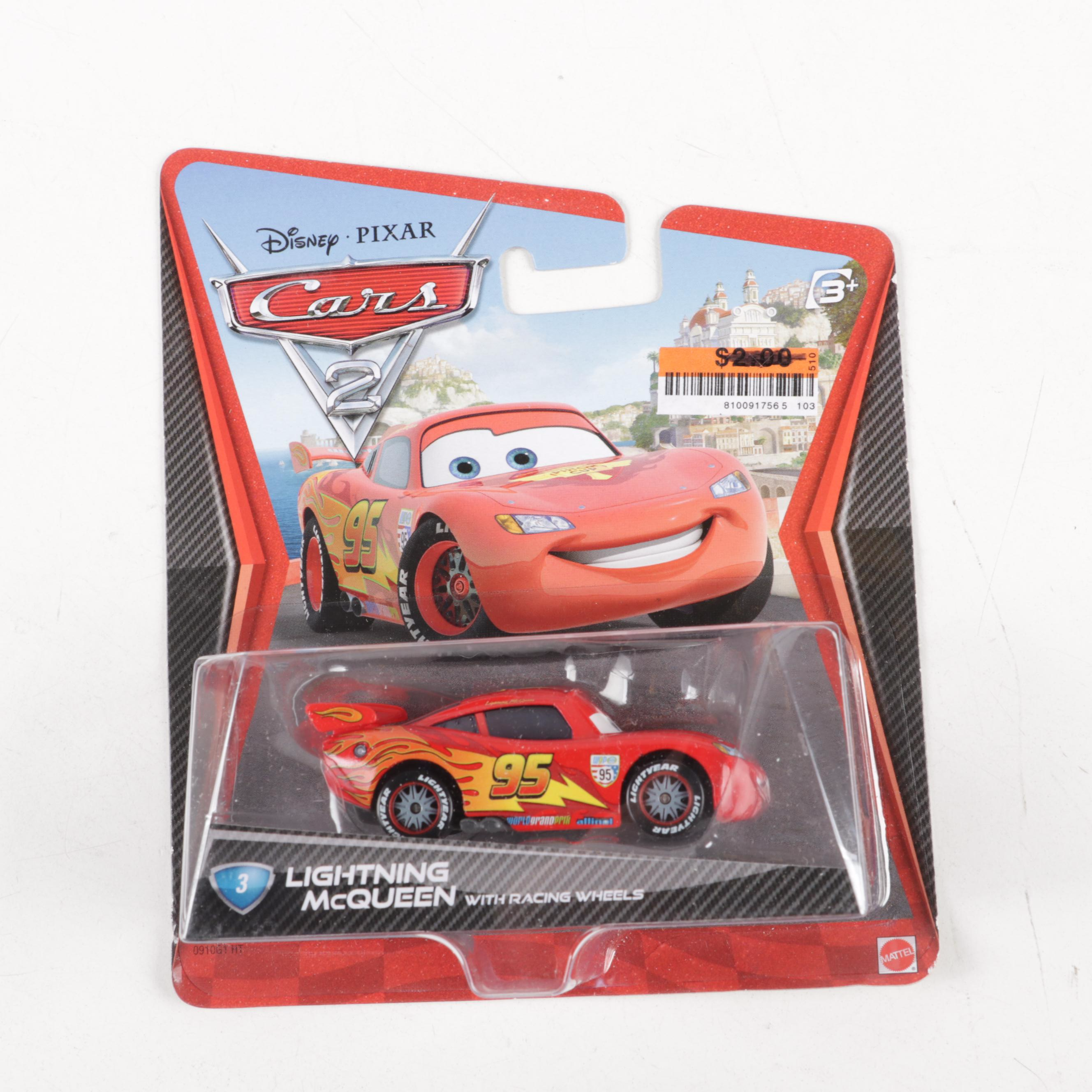 Mattel Disney Lightning McQueen, Race Team Mater, Nitroade and Other Toy Cars