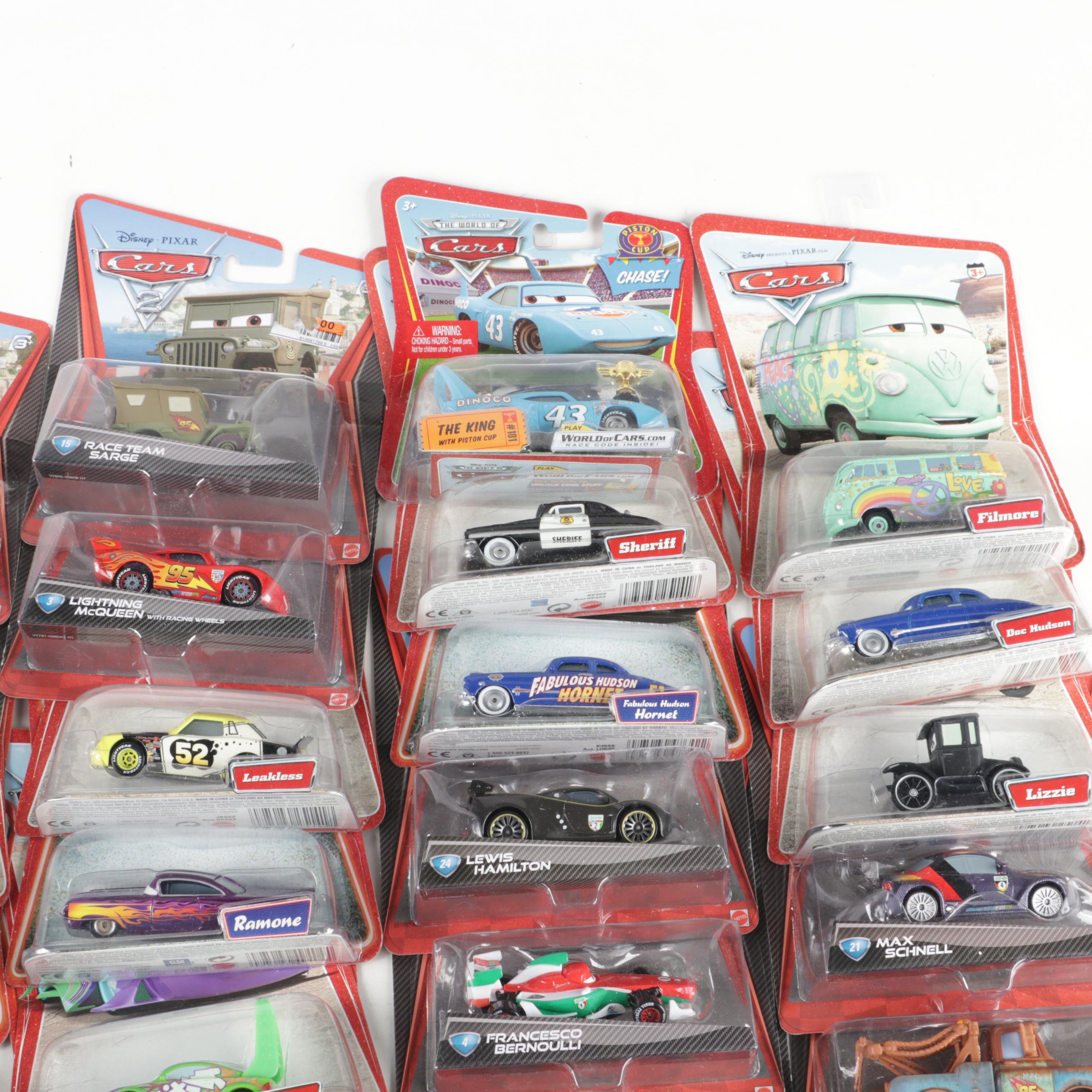 Mattel Disney Lightning McQueen, Race Team Mater, Nitroade and Other Toy Cars