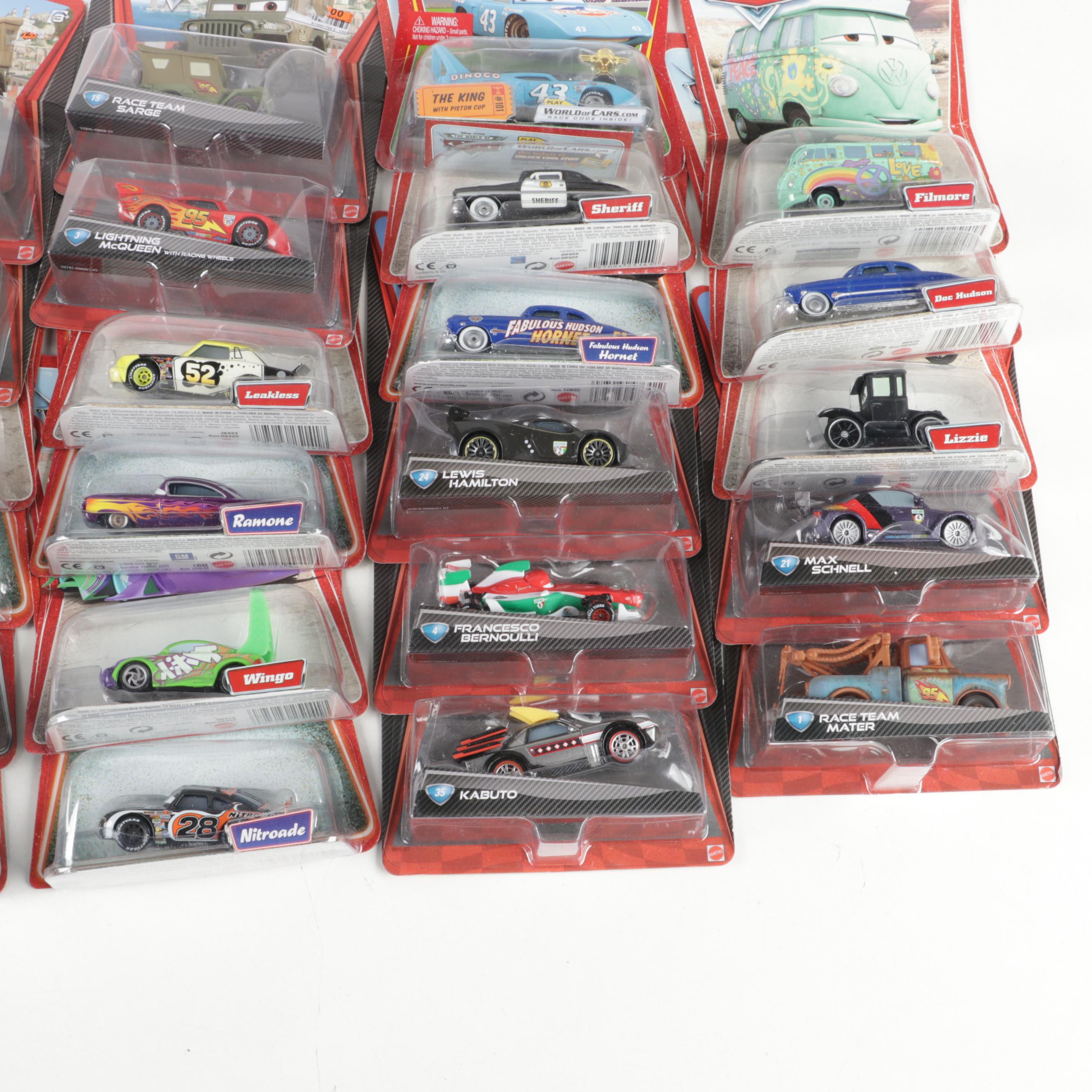 Mattel Disney Lightning McQueen, Race Team Mater, Nitroade and Other Toy Cars