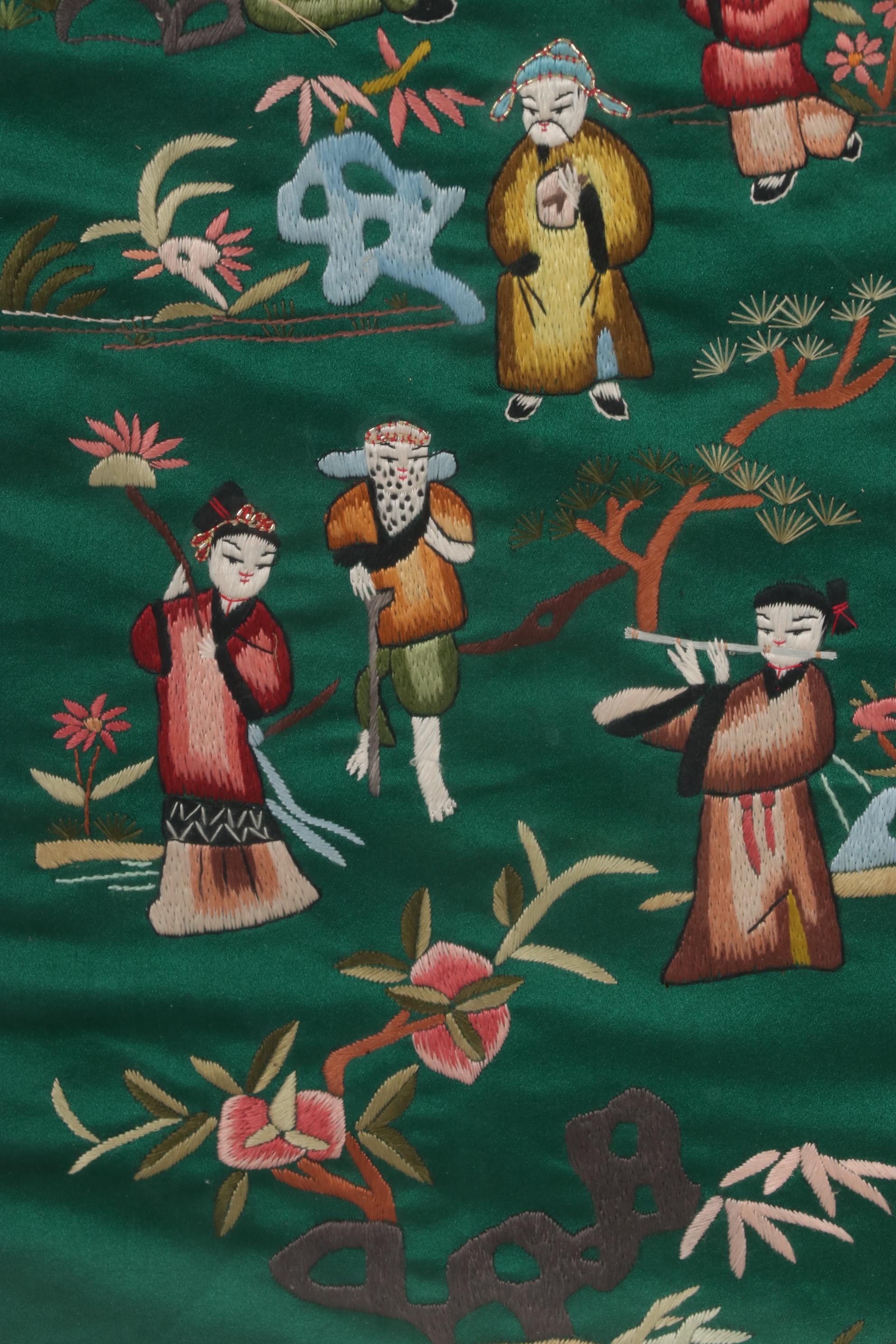 Chinese Silk Embroidery Panels
