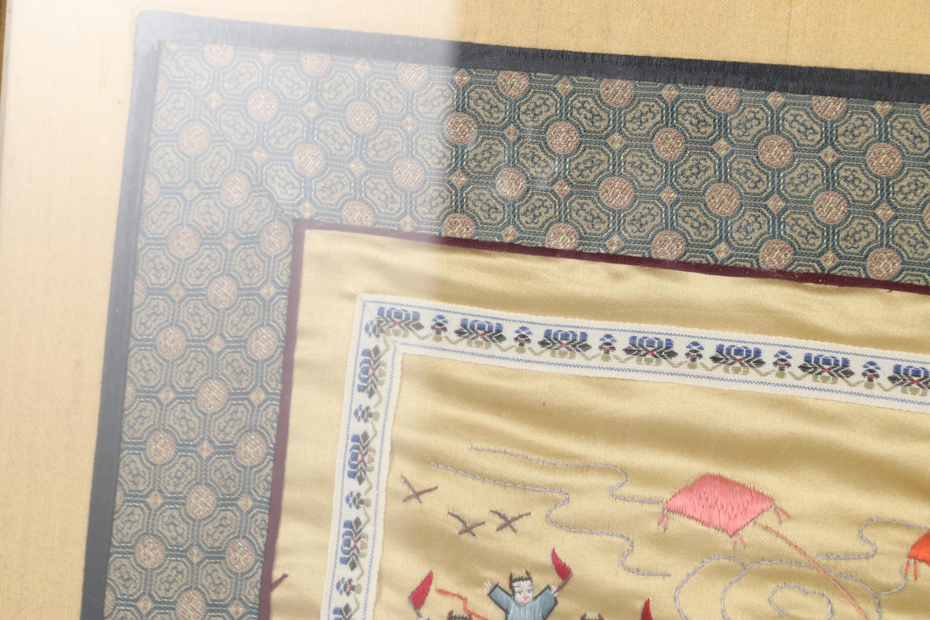 Chinese Silk Embroidery Panels