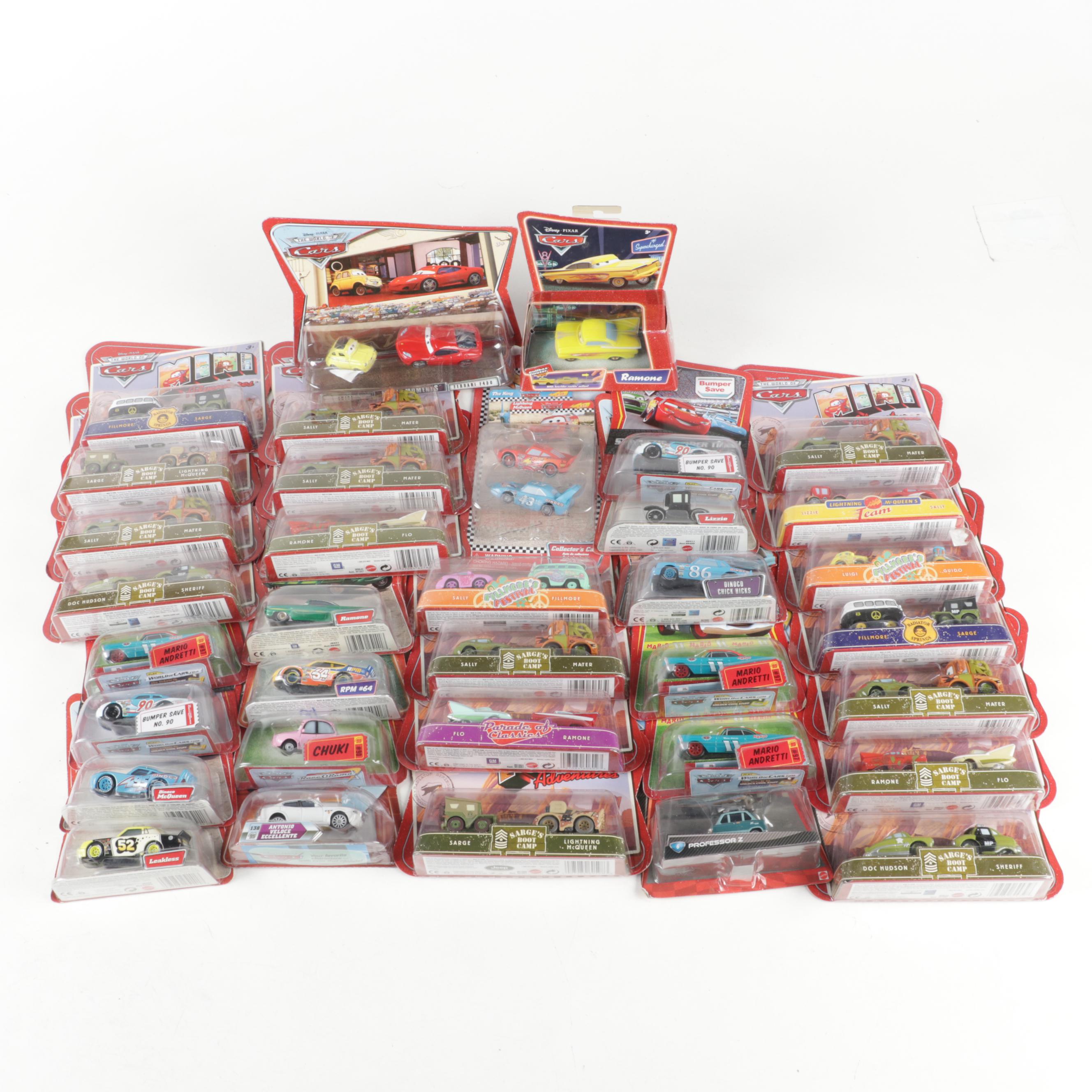 Mattel Disney Cars Lightning McQueen's Team, Ramone and Other Toy Cars