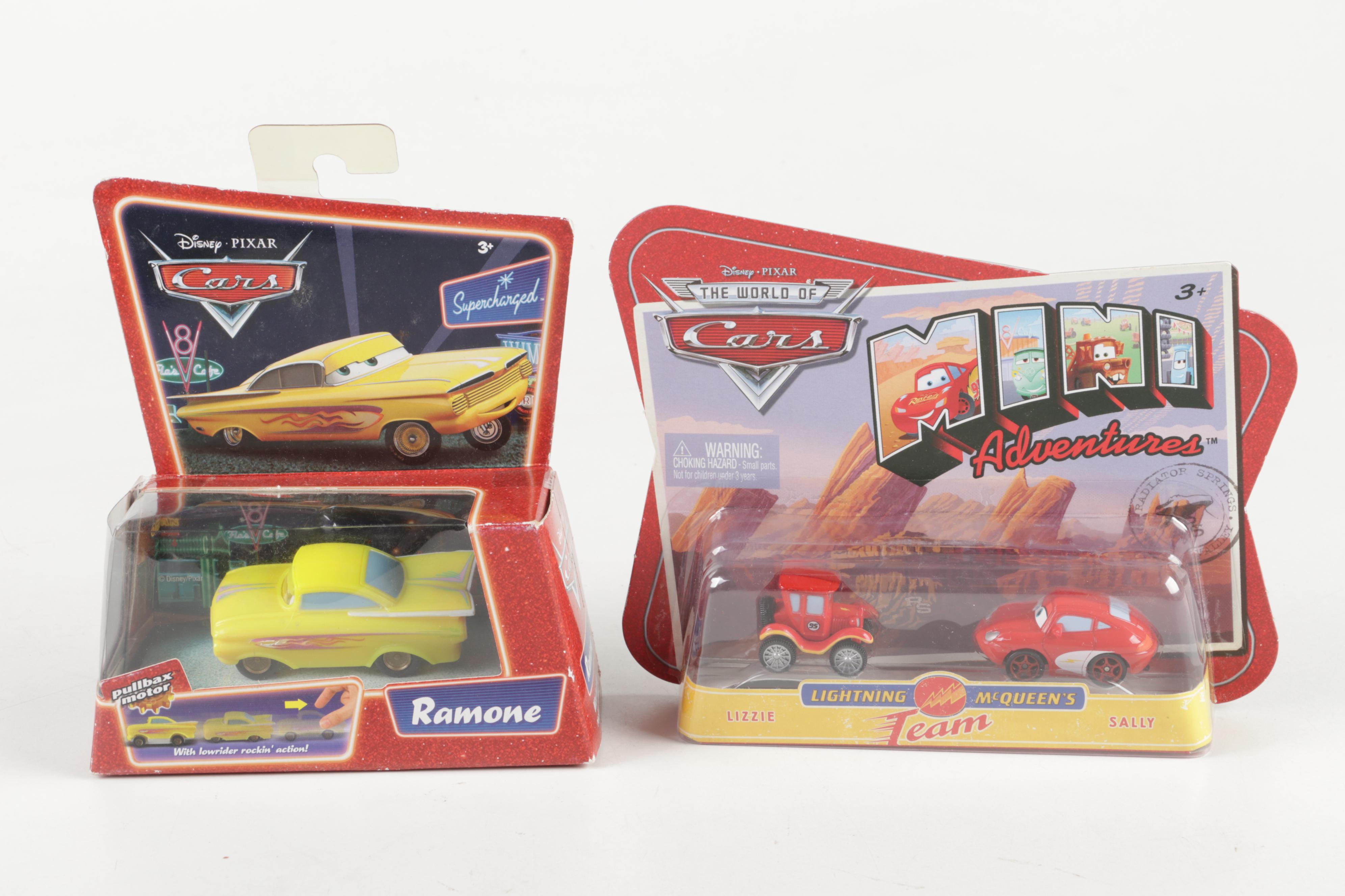 Mattel Disney Cars Lightning McQueen's Team, Ramone and Other Toy Cars