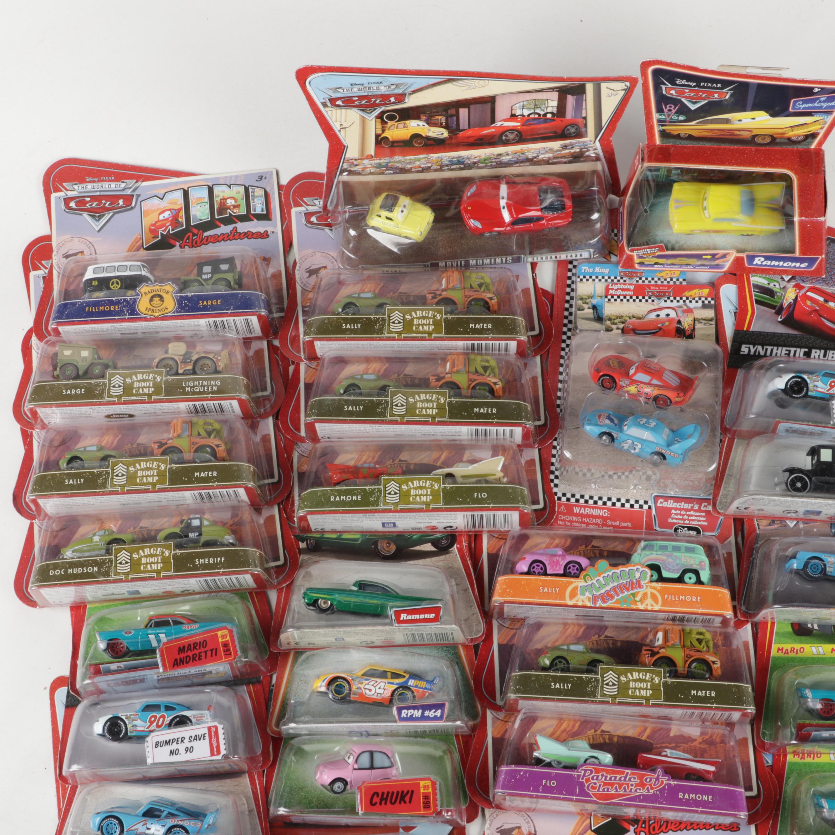 Mattel Disney Cars Lightning McQueen's Team, Ramone and Other Toy Cars