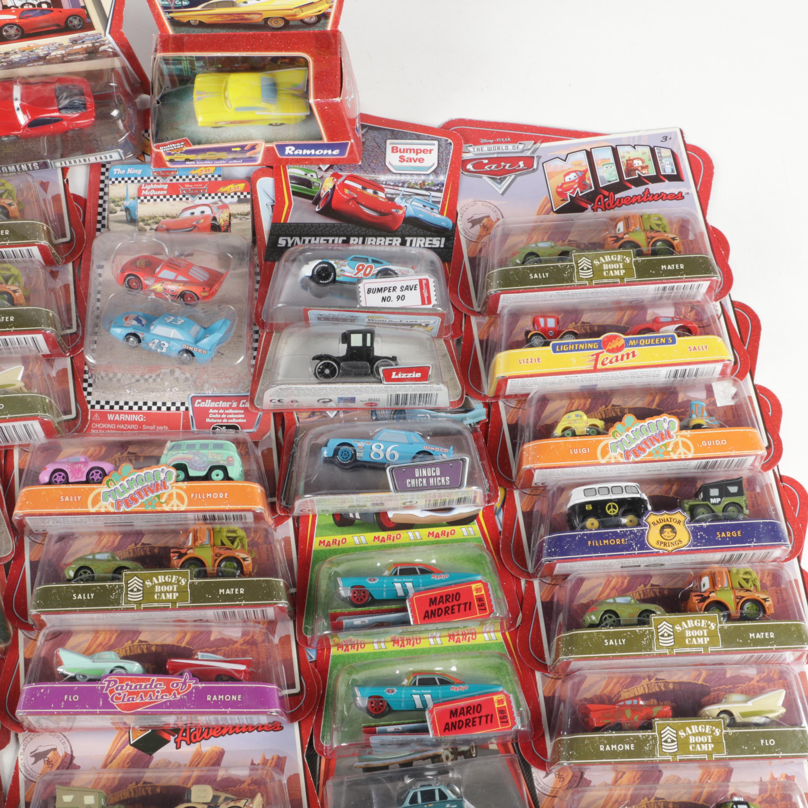 Mattel Disney Cars Lightning McQueen's Team, Ramone and Other Toy Cars