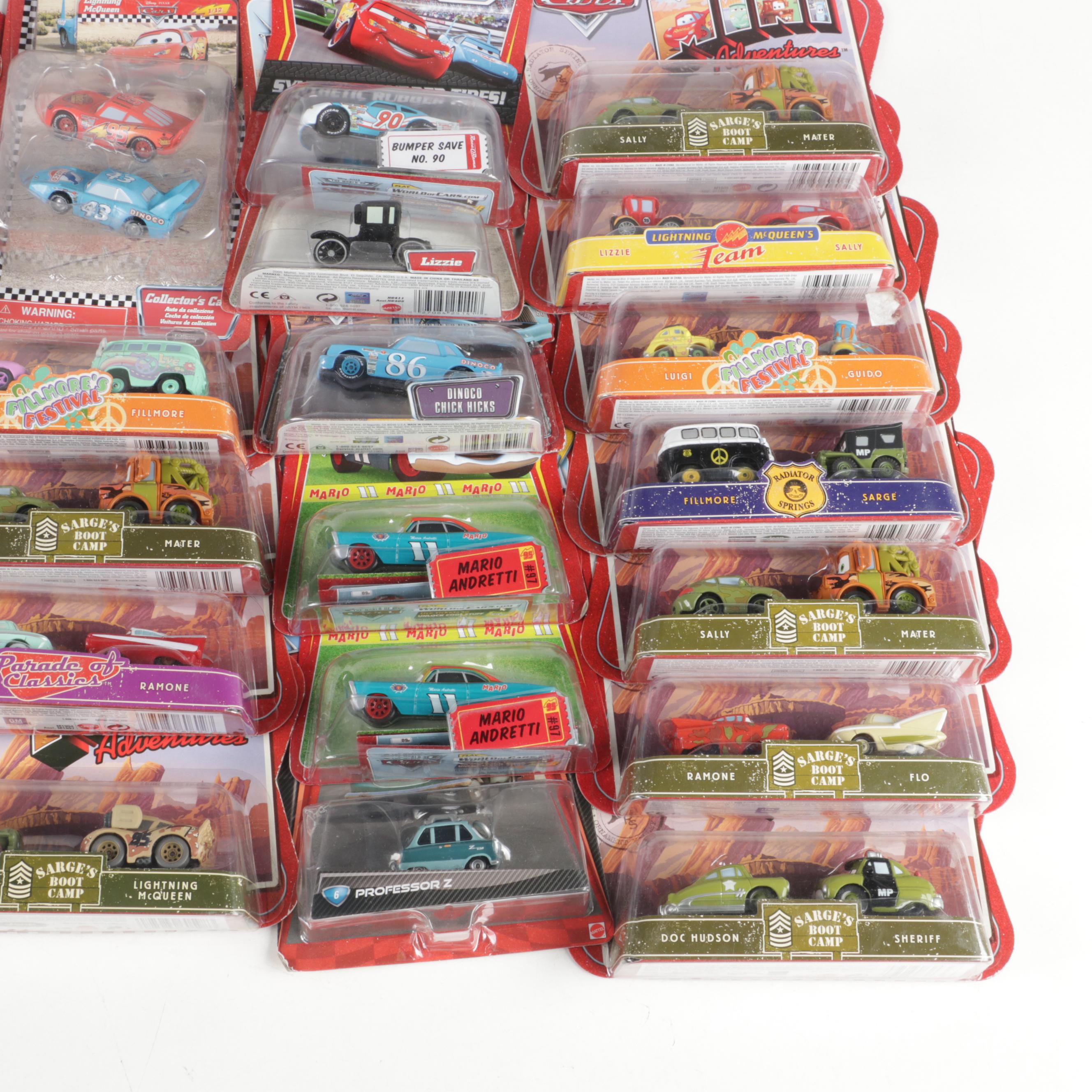 Mattel Disney Cars Lightning McQueen's Team, Ramone and Other Toy Cars