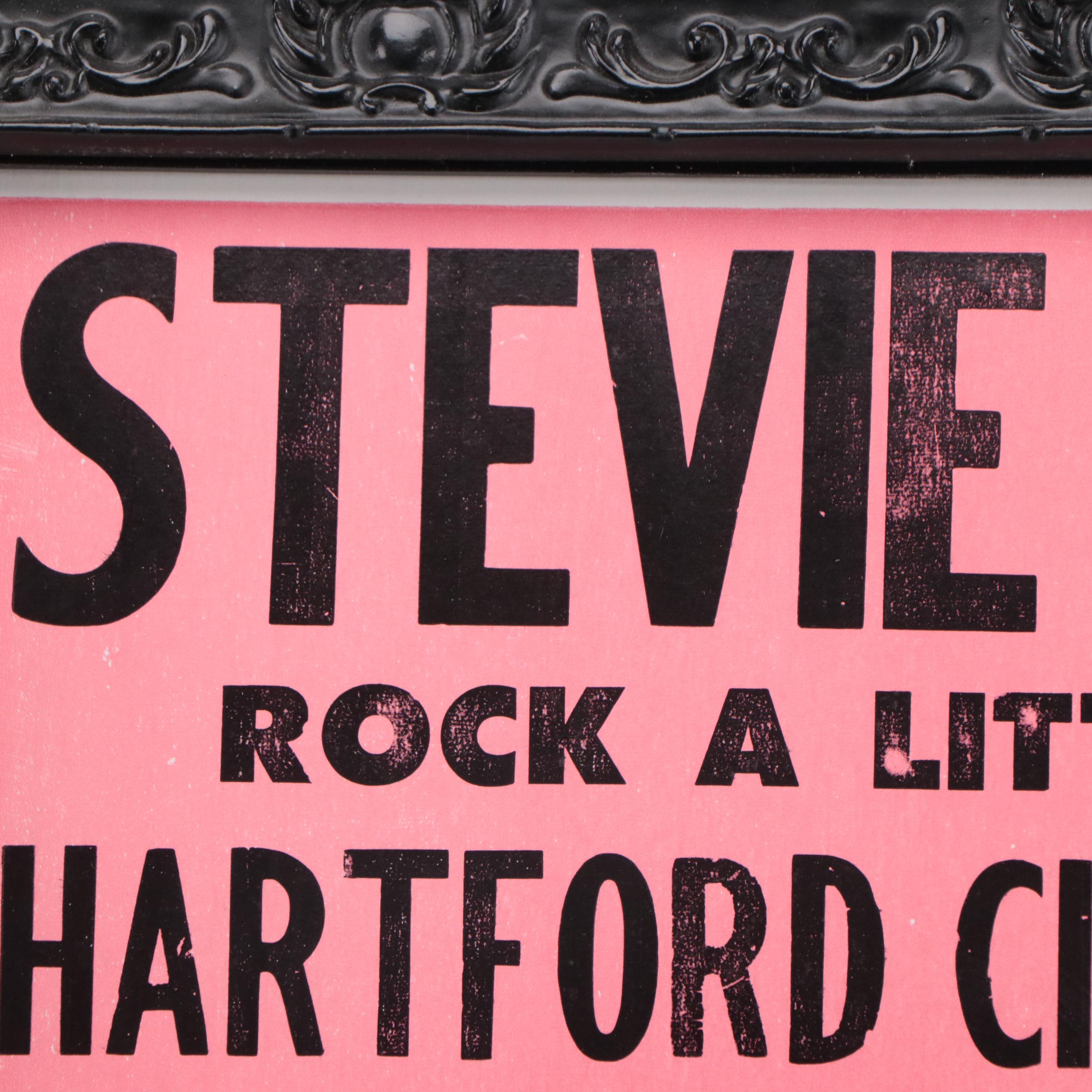 Stevie Nicks "Rock a Little" Tour Concert Poster, 1986