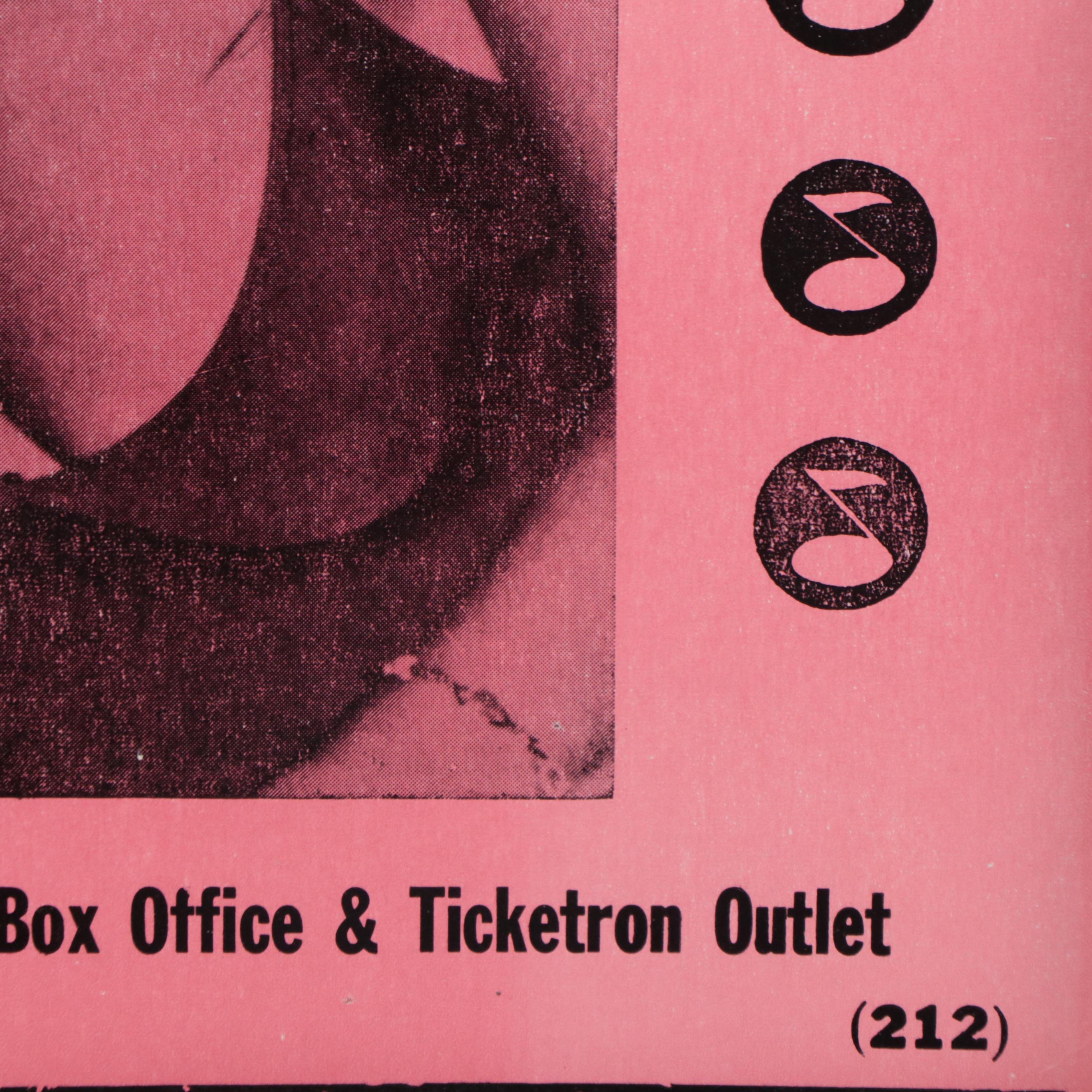 Stevie Nicks "Rock a Little" Tour Concert Poster, 1986