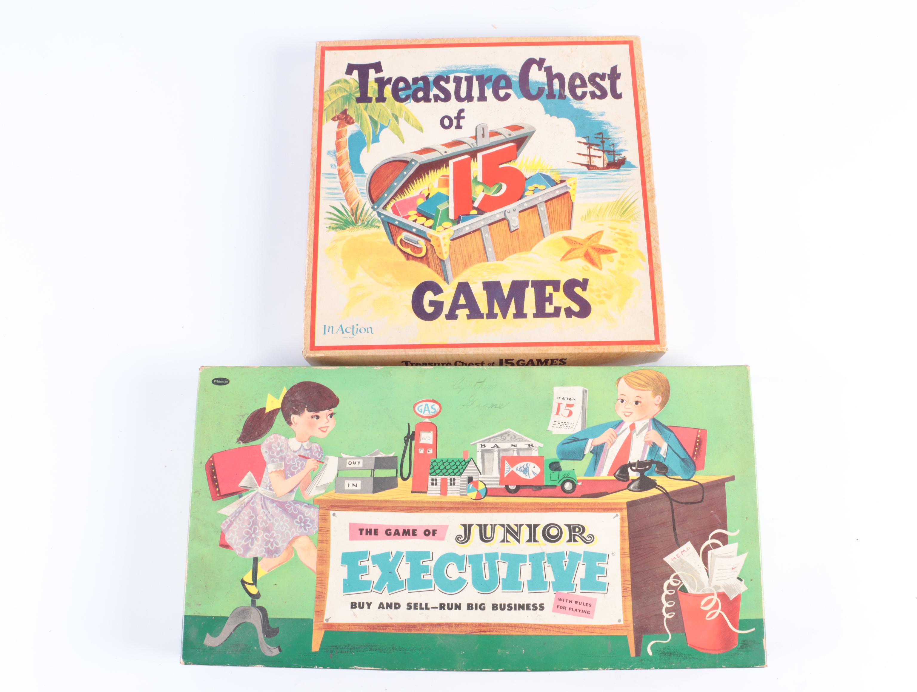 Stadium Checkers, Merry Milkman, Dunce, and More Vintage Board Games