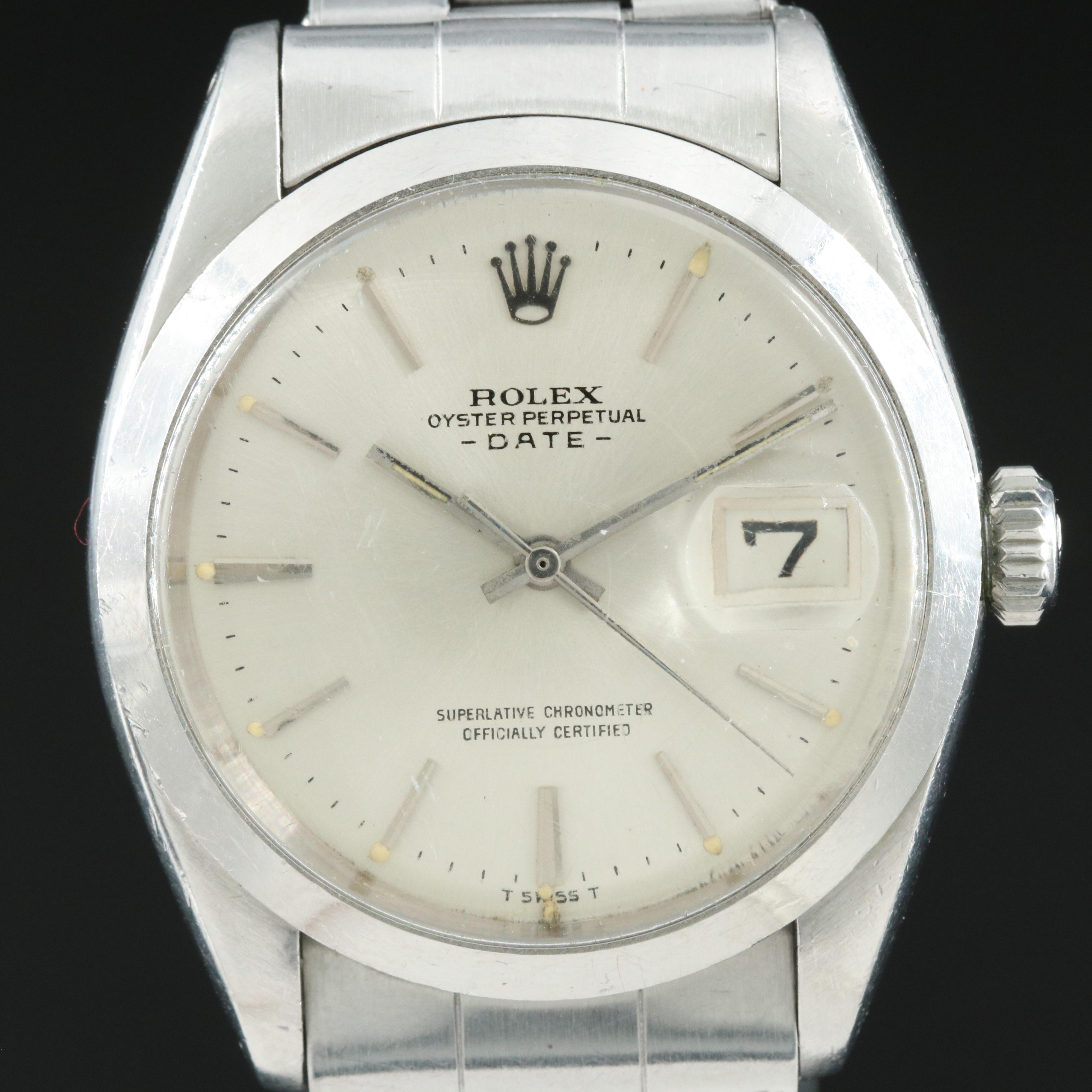Rolex Oyster Perpetual Date Watch