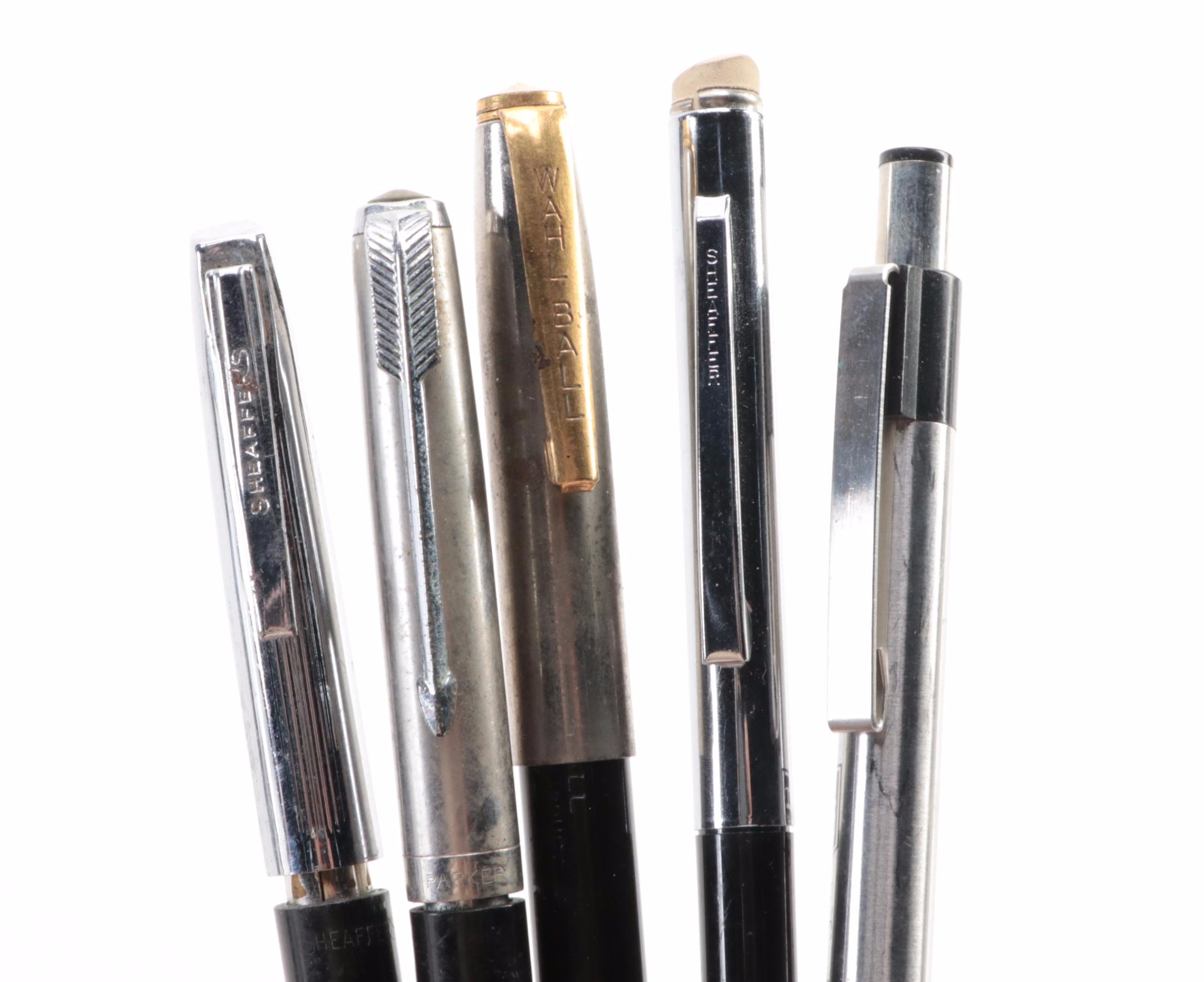 D.A.R. Sterling Silver Award Pin and Writing Instruments with Accessories