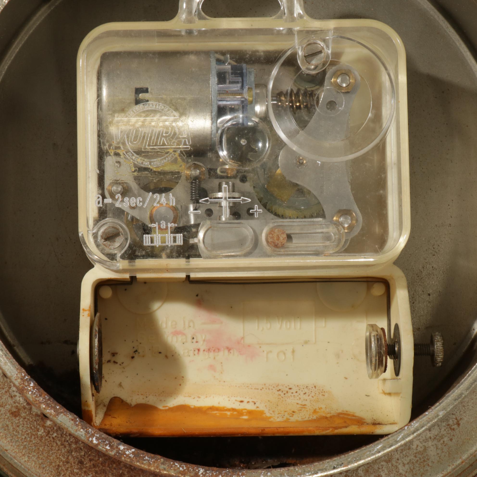 Elgin and Lux Mid Century Modern Sunburst Wall Clocks