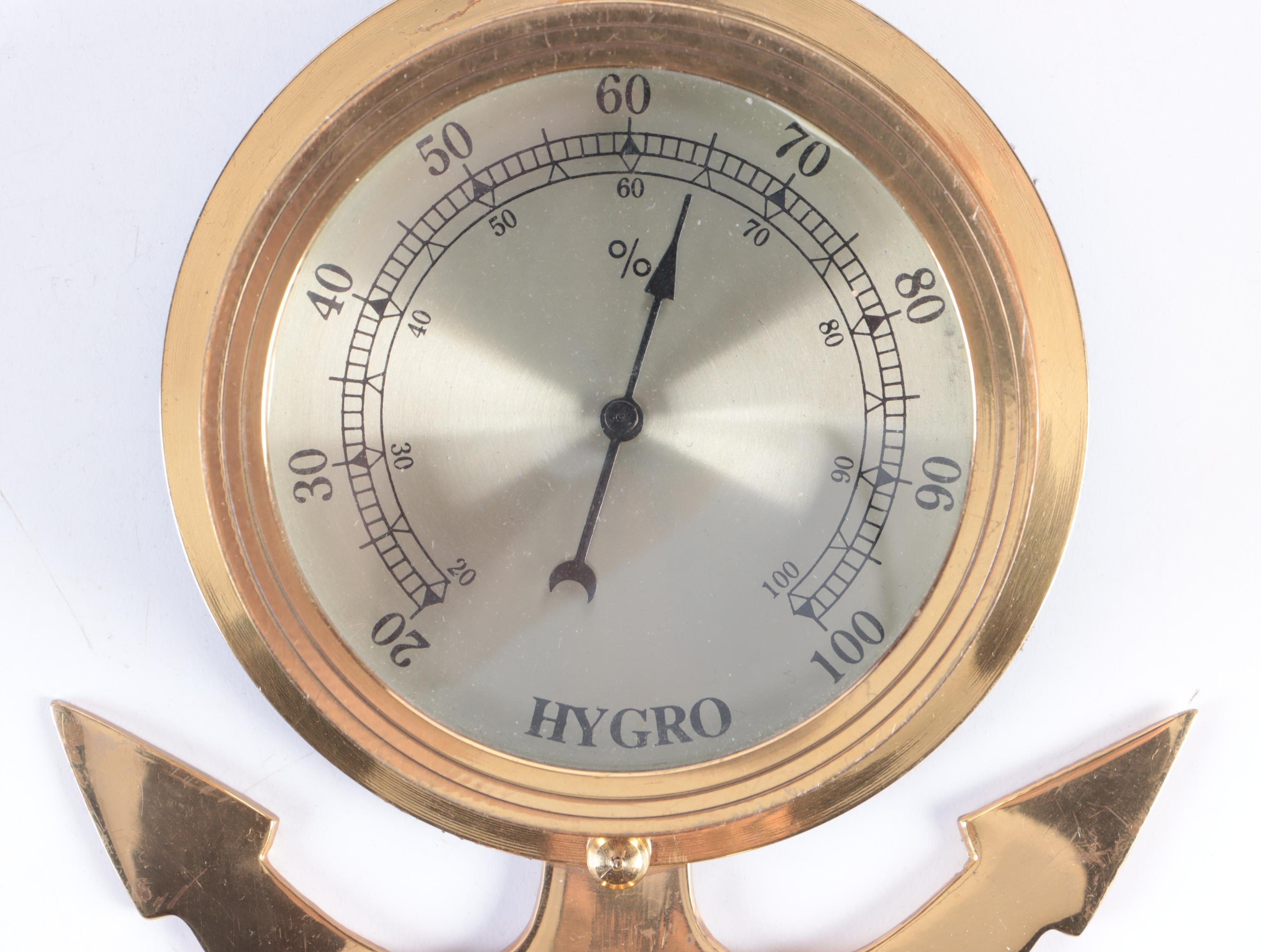 Brass Anchors Wall Mount Weather Station
