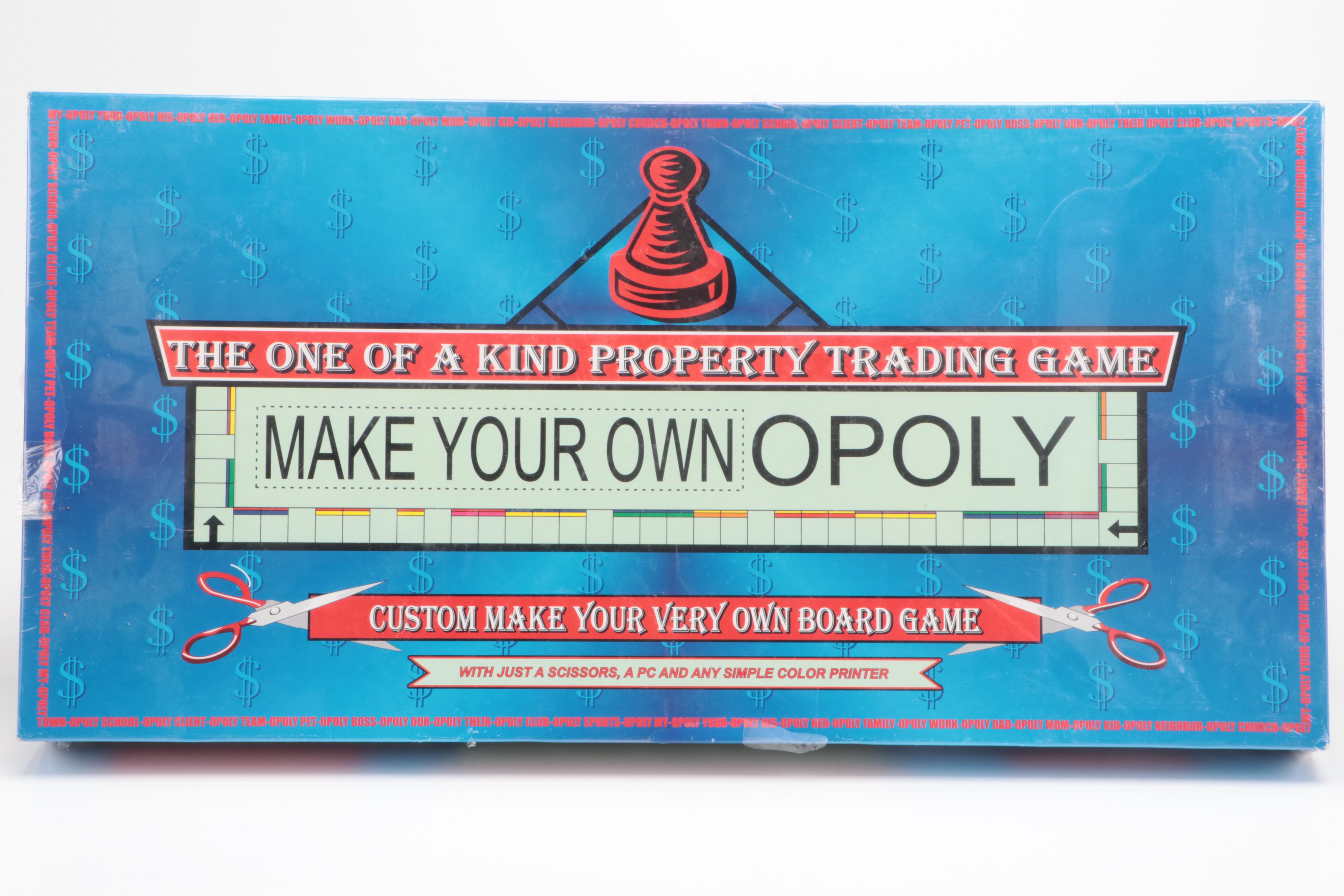 Sealed Board Games Featuring Mario Kart Monopoly, Animal House Trivia